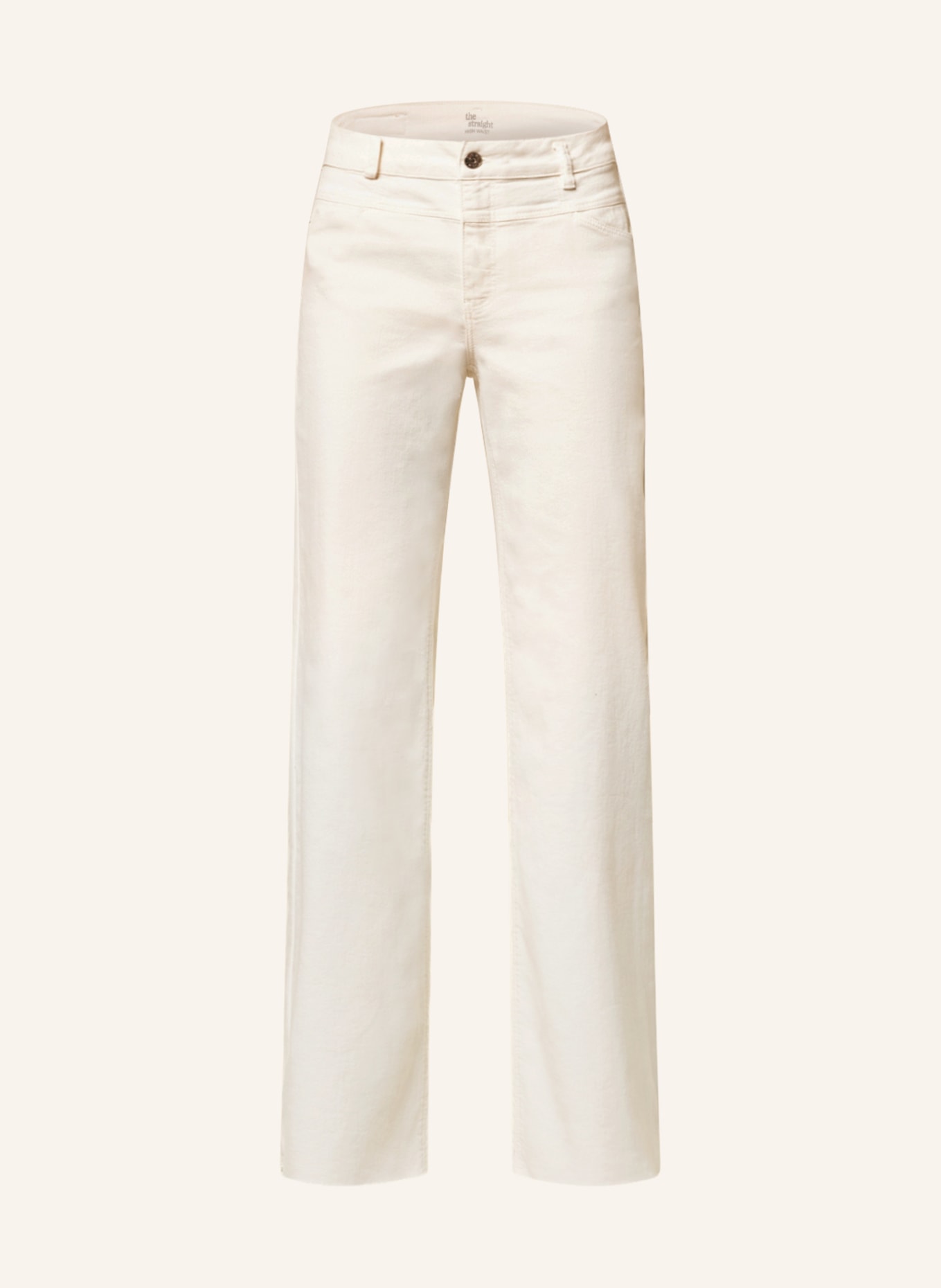 oui Straight jeans, Color: 1042 eggnog (Image 1)