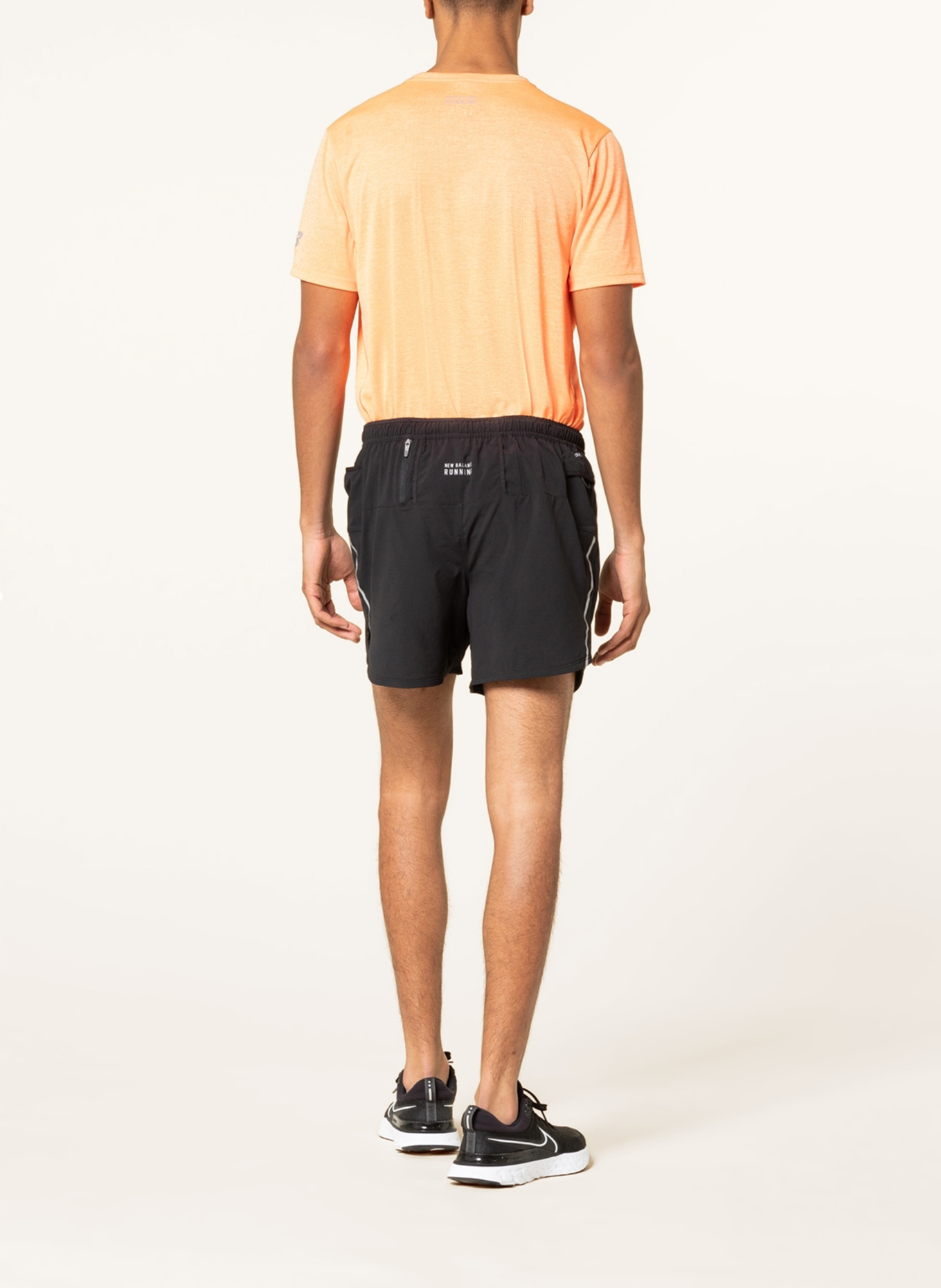 new balance 2-in-1 running shorts IMPACT RUN, Color: BLACK (Image 3)