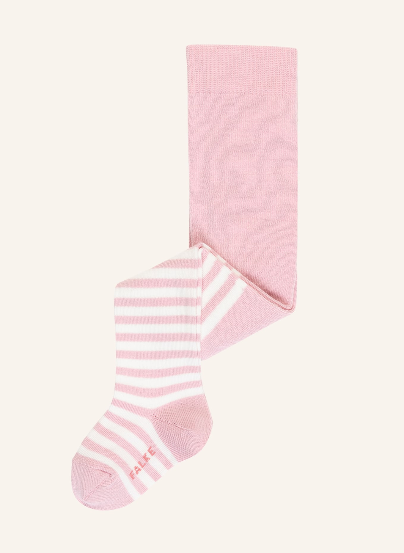 FALKE Strumpfhose STRIPE: ROSA/ WEISS