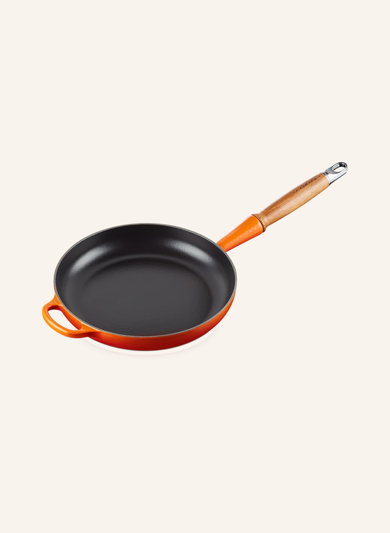 LE CREUSET Bratpfanne SIGNATURE, Farbe: Flame 252 (Bild 4)