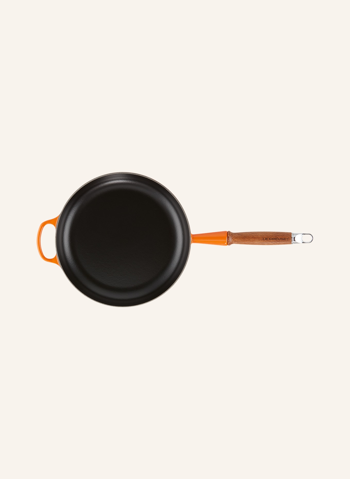 LE CREUSET Bratpfanne SIGNATURE, Farbe: Flame 252 (Bild 2)