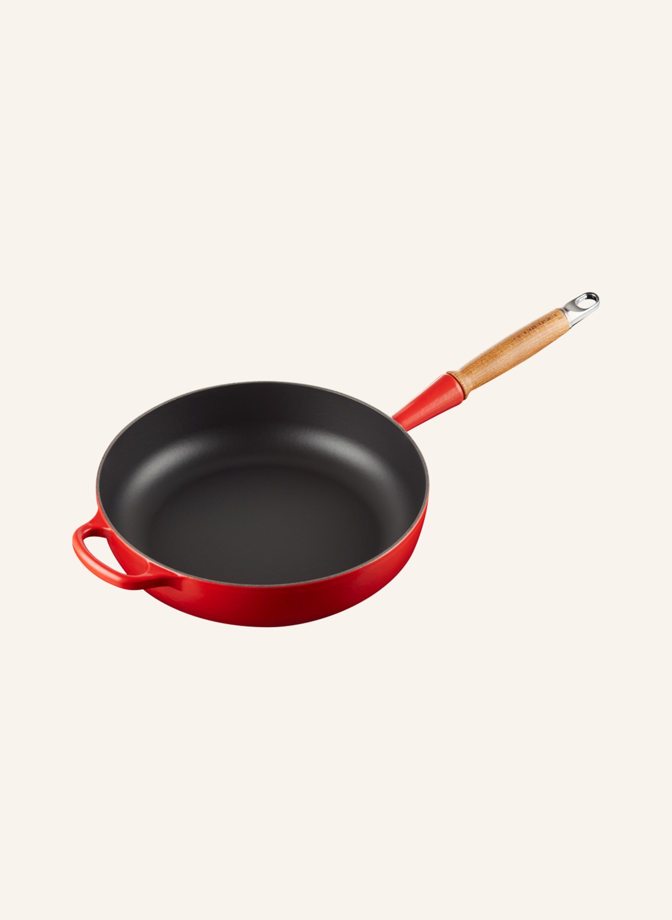 LE CREUSET Patelnia SIGNATURE, Kolor: Cerise 160 (Obrazek 2)