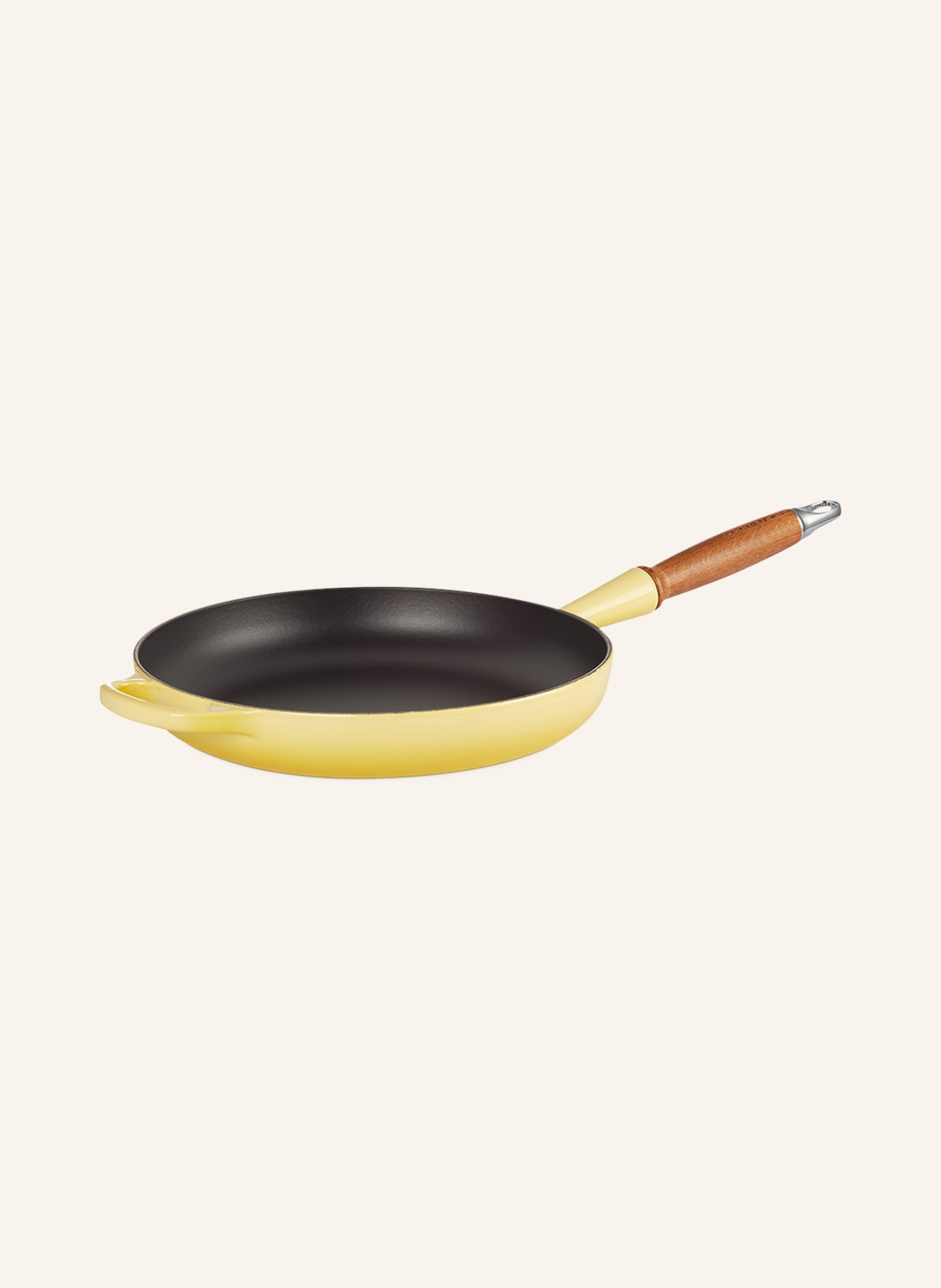 LE CREUSET Patelnia SIGNATURE, Kolor: Soleil Yellow 307 (Obrazek 1)