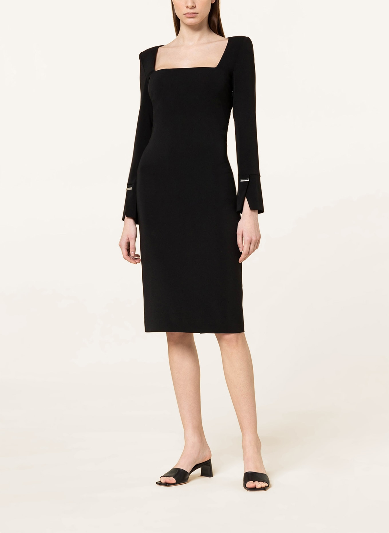 PATRIZIA PEPE Sheath dress, Color: BLACK (Image 2)