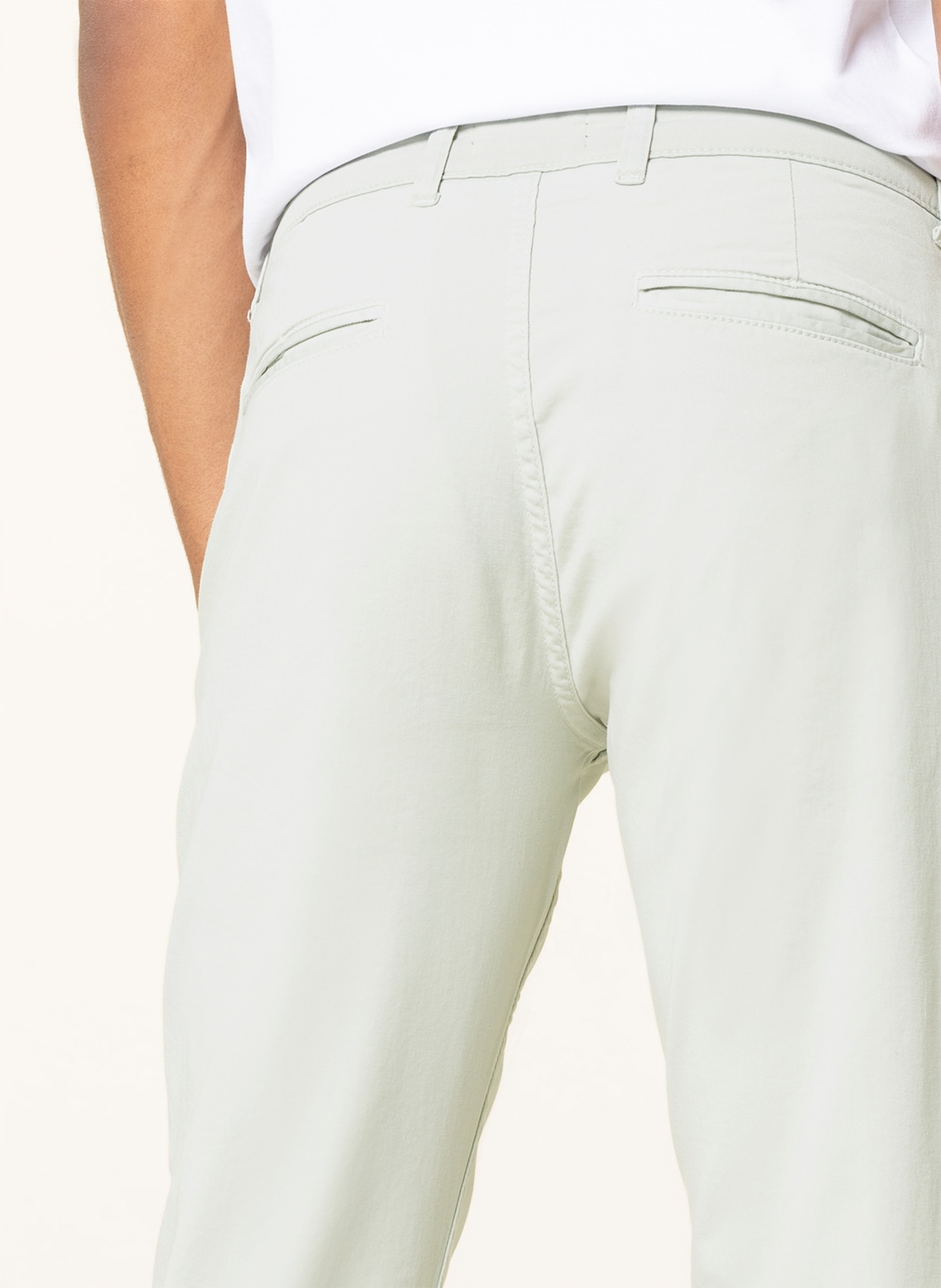 STROKESMAN'S Chino kalhoty Regular Fit, Barva: MÁTOVÁ (Obrázek 5)