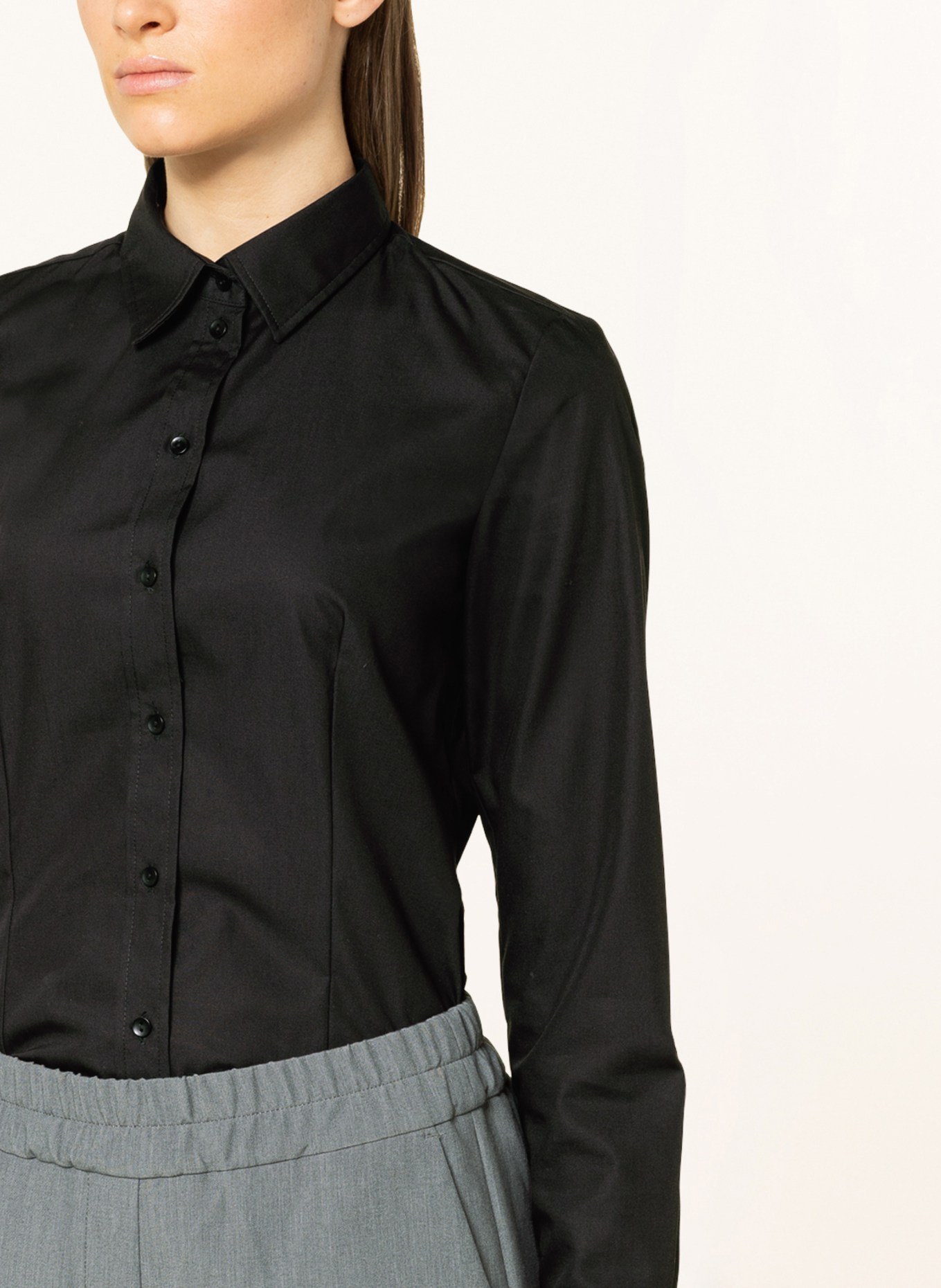 seidensticker Hemdbluse: SCHWARZ