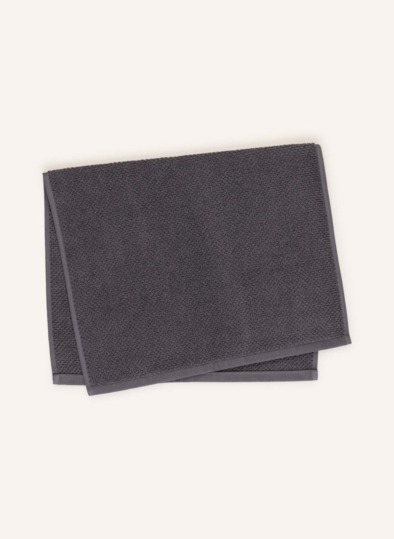 SCHLOSSBERG Ručník pro hosty NOVA: ČERNOŠEDÁ