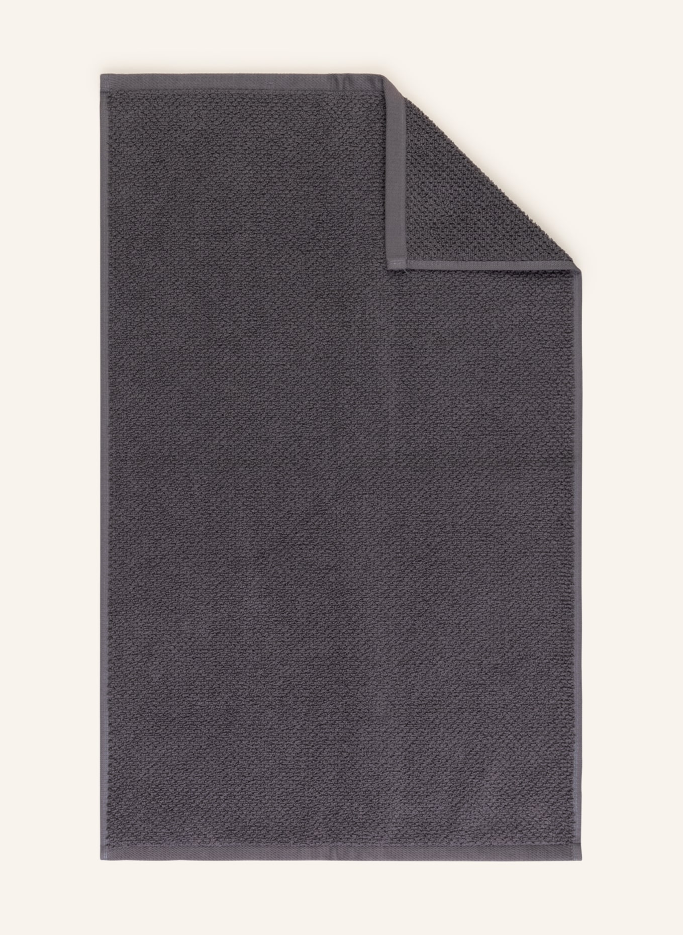 SCHLOSSBERG Ručník pro hosty NOVA: ČERNOŠEDÁ