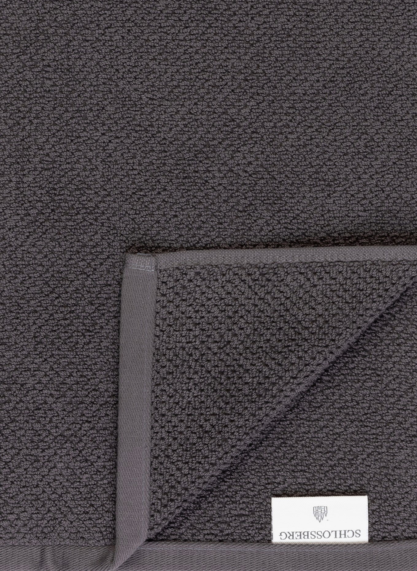 SCHLOSSBERG Ručník pro hosty NOVA: ČERNOŠEDÁ