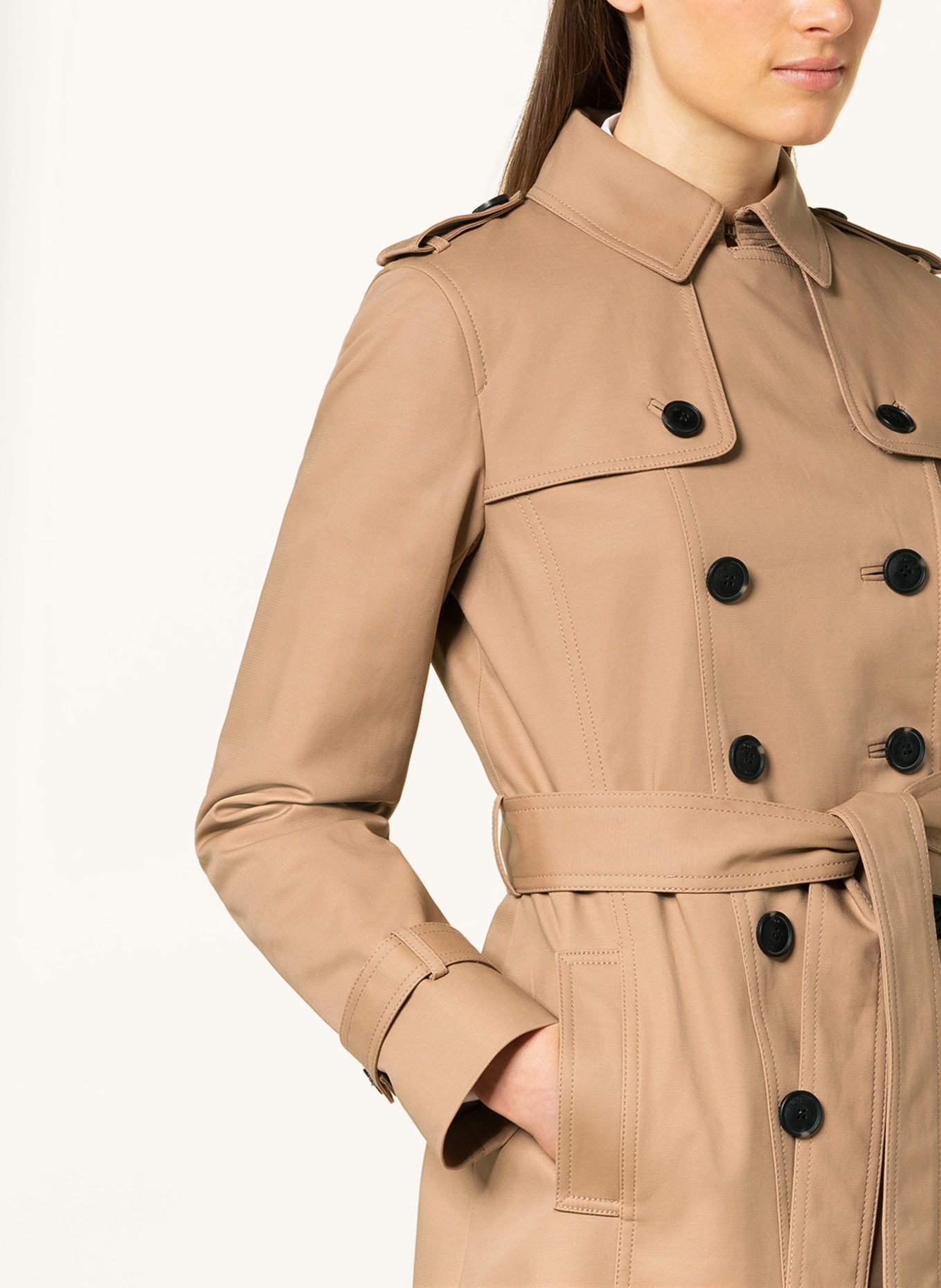 HOBBS Trench coat SASKIA, Color: BEIGE (Image 4)