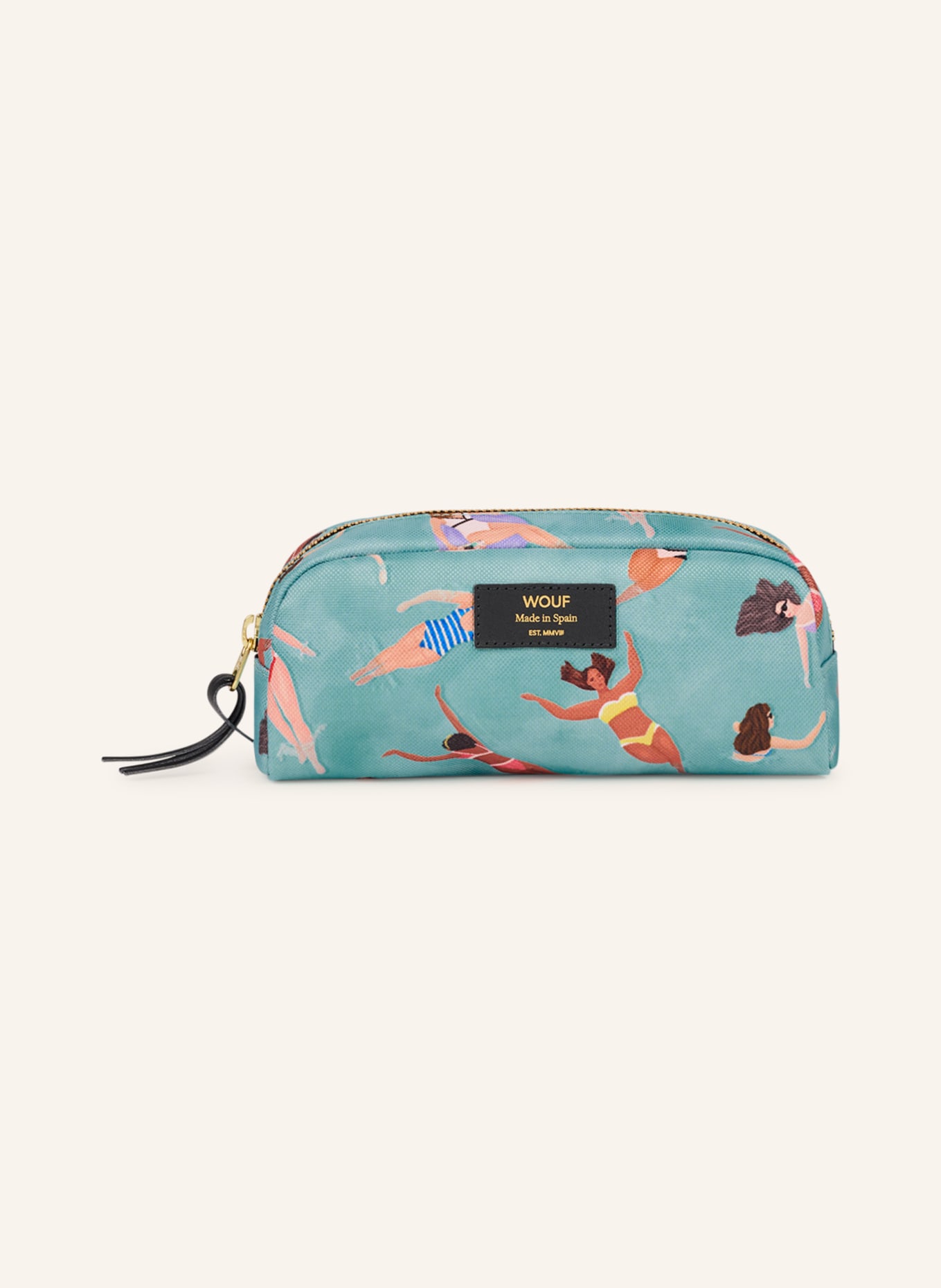 WOUF Makeup bag SWIMMERS SMALL, Color: TURQUOISE (Image 1)