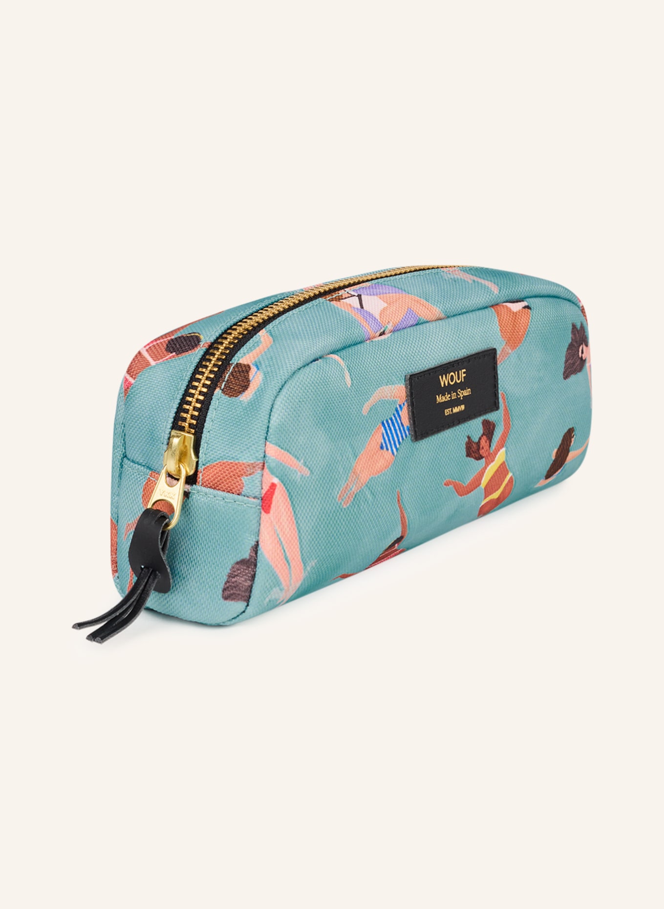 WOUF Makeup bag SWIMMERS SMALL, Color: TURQUOISE (Image 4)