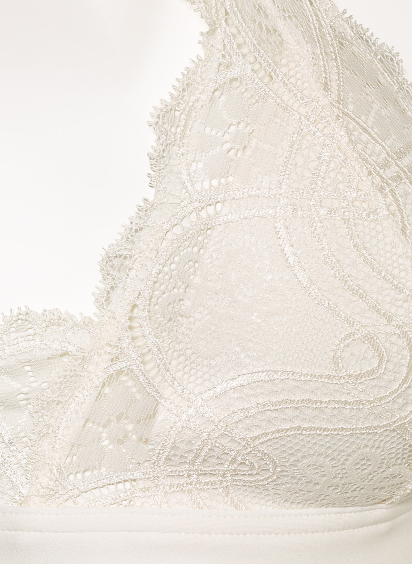 mey Triangle bra series POETRY FAME: ECRU