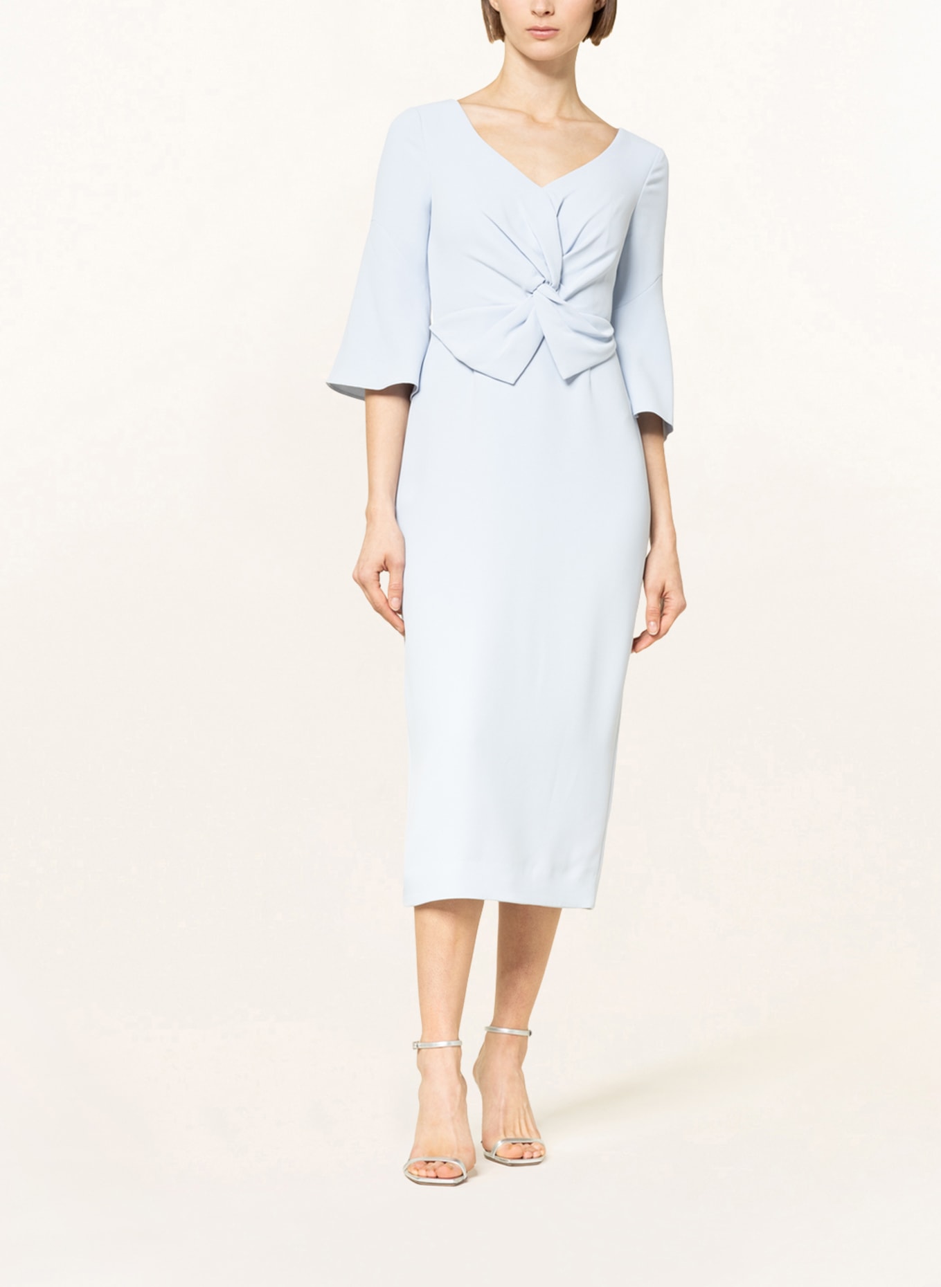Phase Eight Sheath dress LAYLA with 3/4 sleeves, Color: LIGHT BLUE (Image 2)