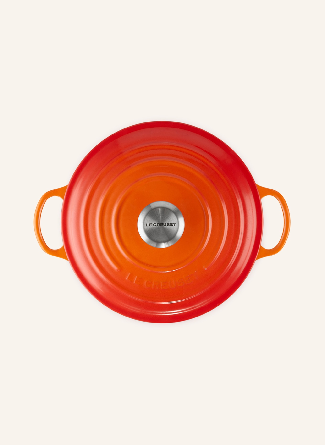 LE CREUSET Kochtopf LA MARMITE SIGNATURE, Farbe: Flame 252 (Bild 2)