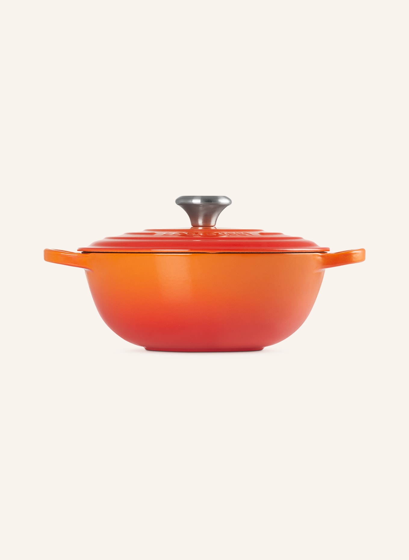 LE CREUSET Kochtopf LA MARMITE SIGNATURE, Farbe: Flame 252 (Bild 3)