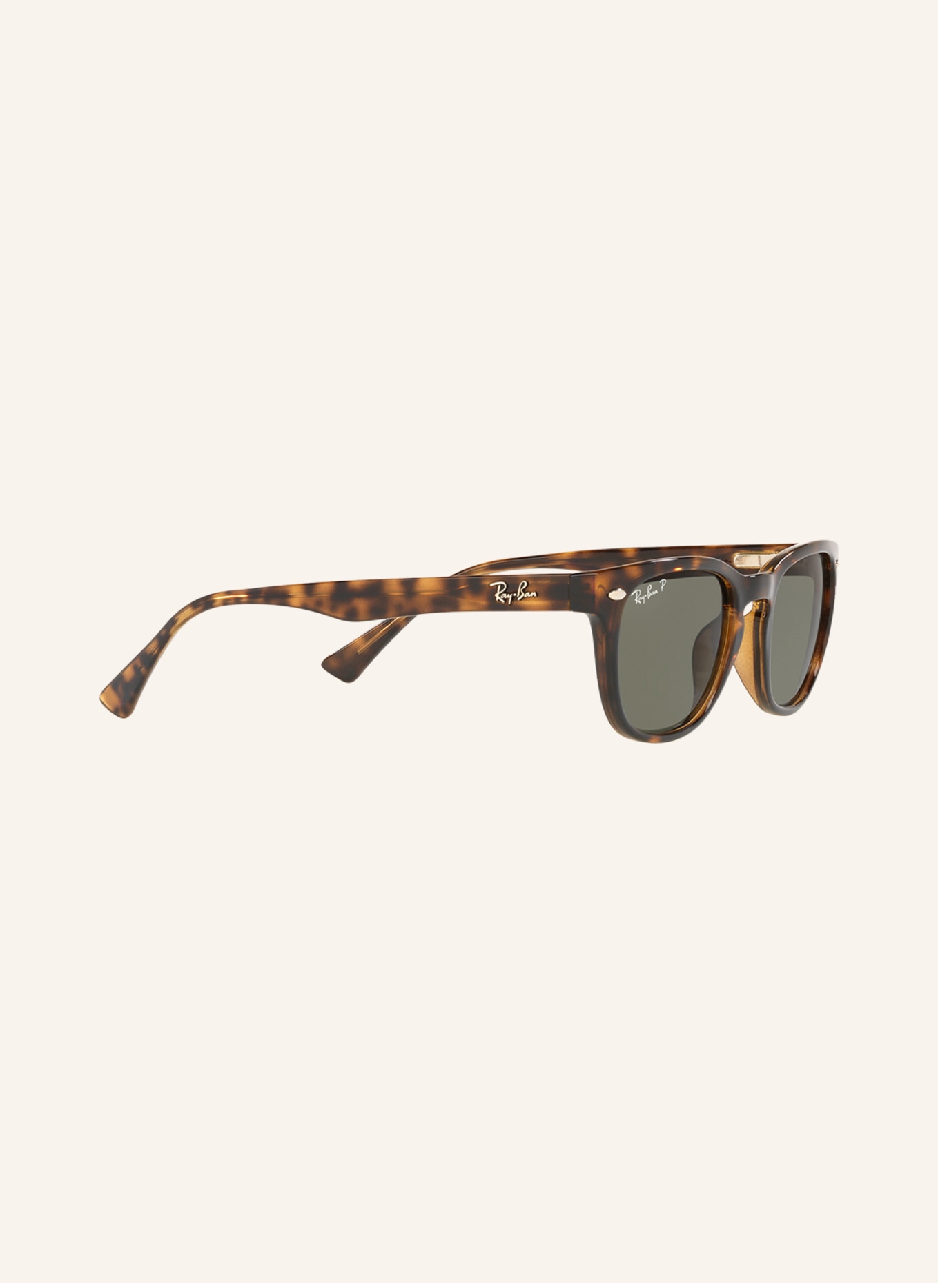 Ray-Ban Sunglasses RB4140, Color: 710/58 HAVANA/GREEN POLARIZED (Image 3)