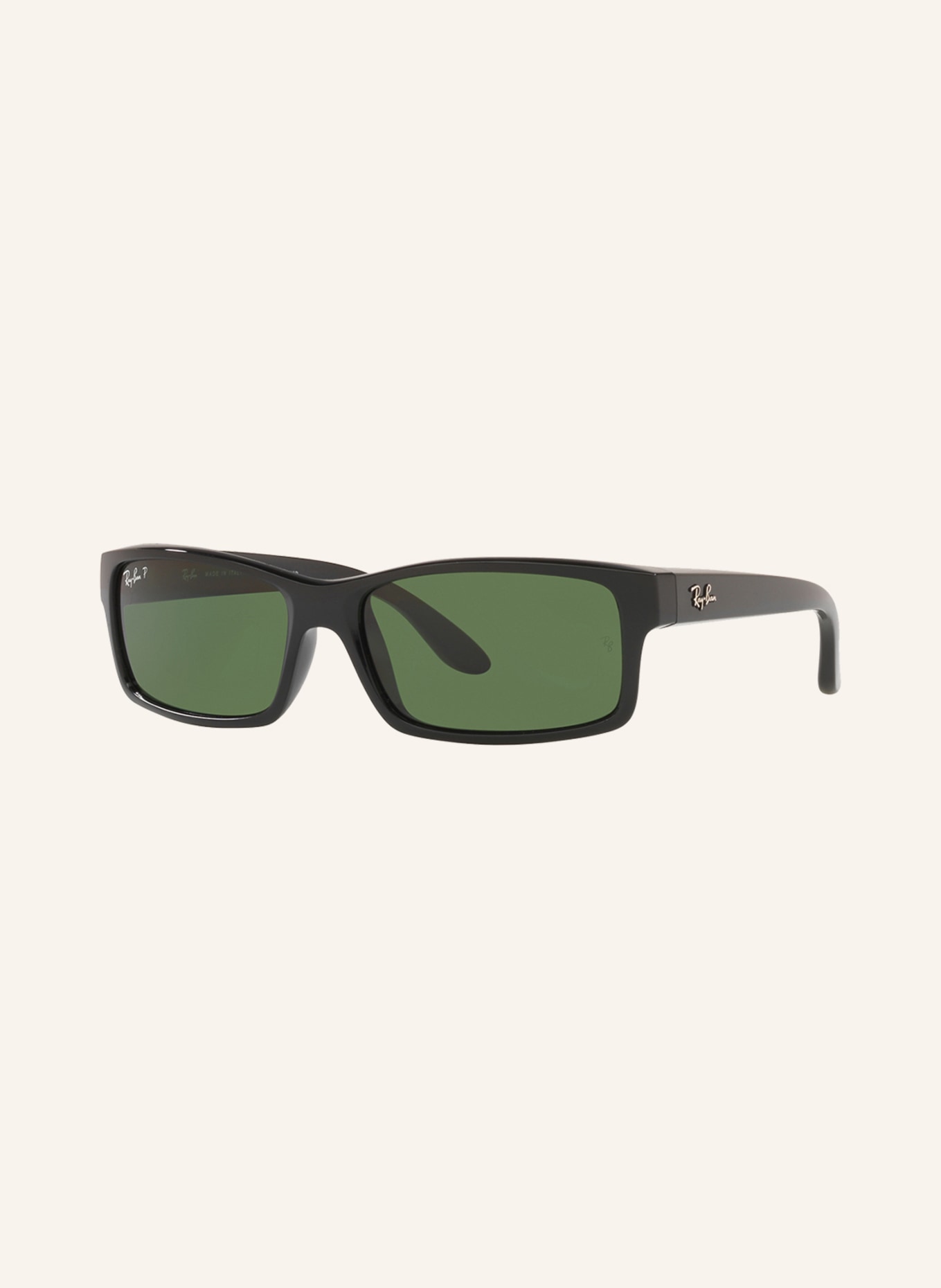 Ray-Ban Sunglasses RB4151: 601/2P BLACK/ GREEN POLARIZED