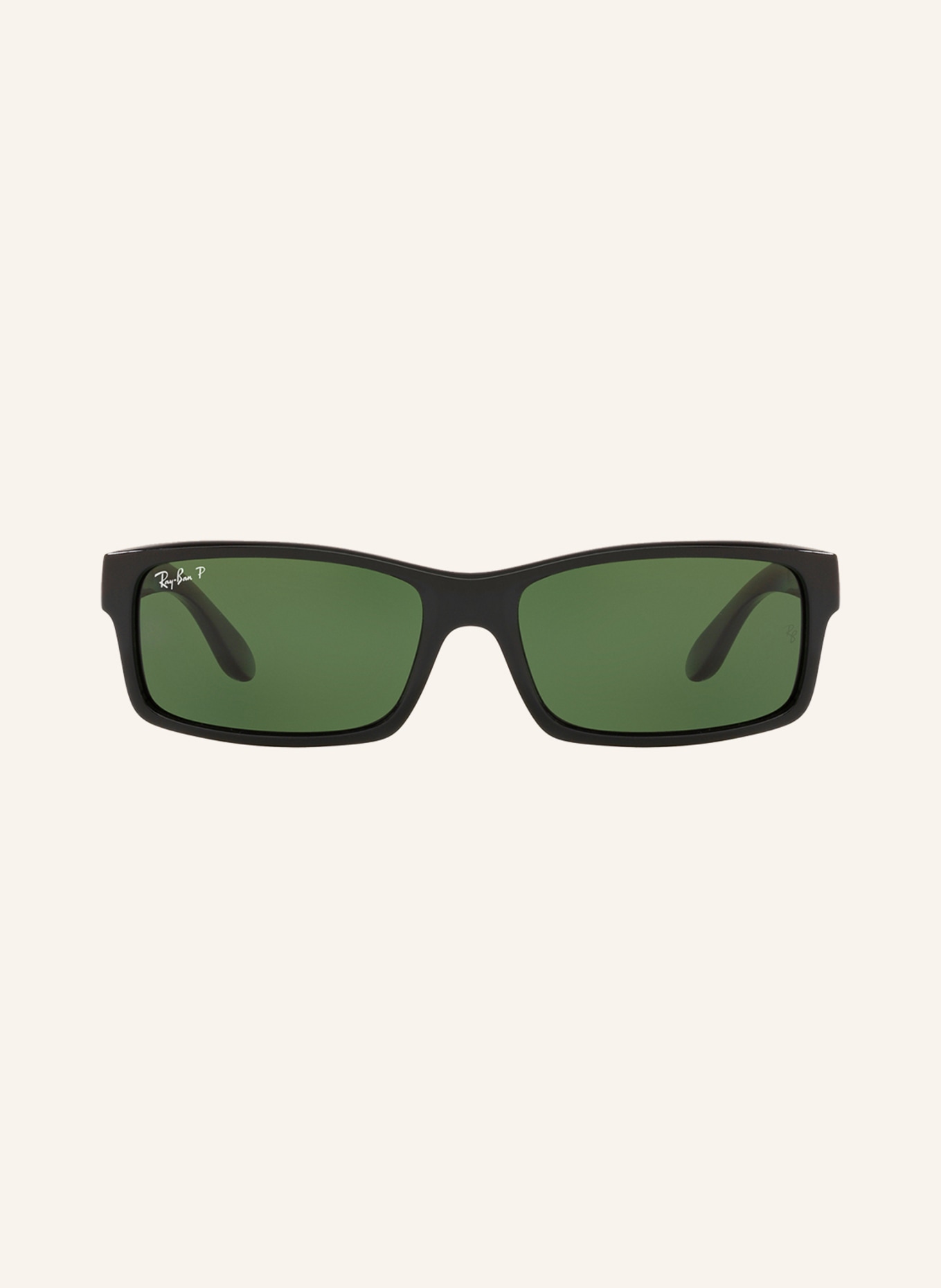 Ray-Ban Sunglasses RB4151: 601/2P BLACK/ GREEN POLARIZED
