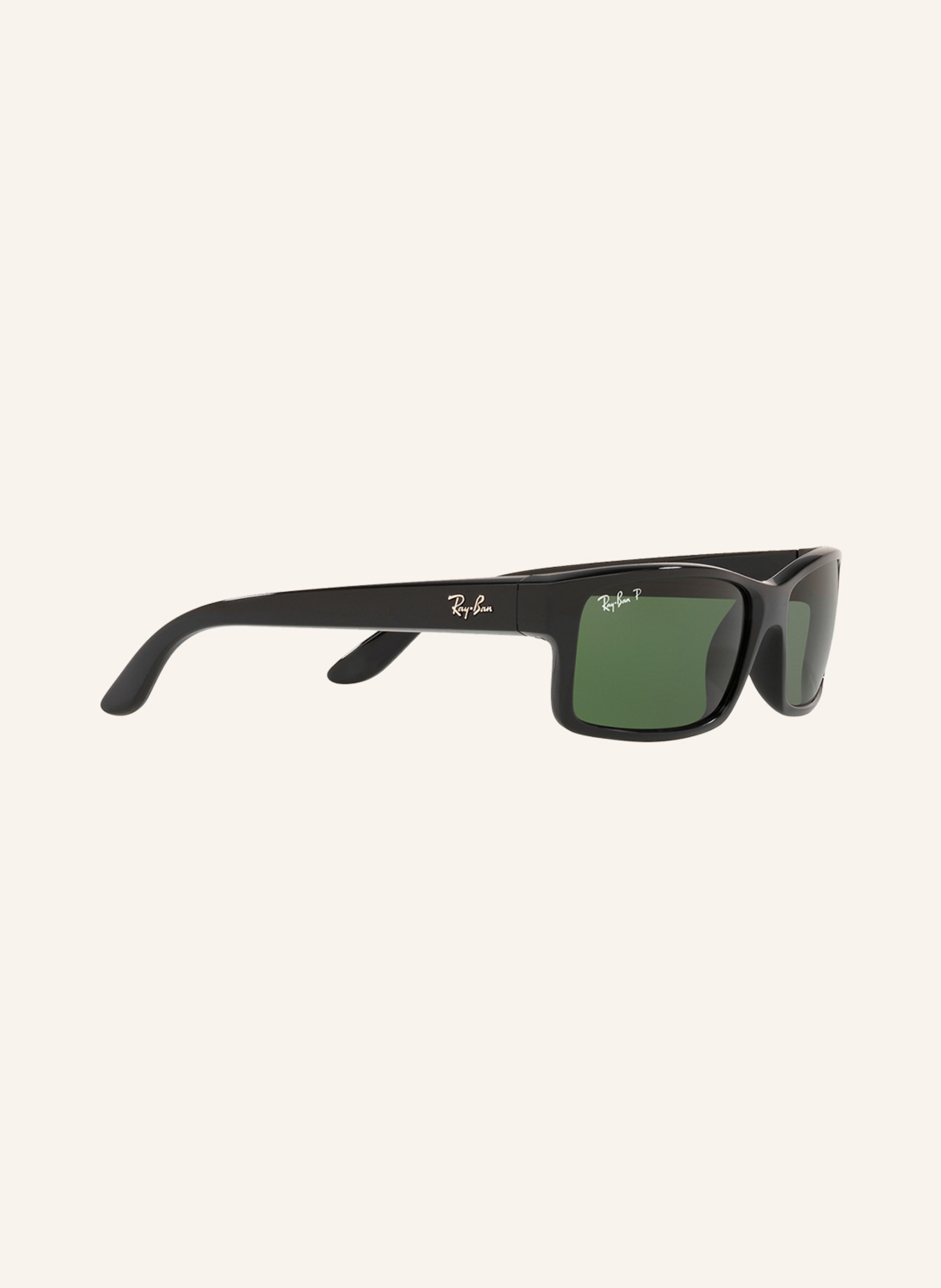 Ray-Ban Sunglasses RB4151: 601/2P BLACK/ GREEN POLARIZED