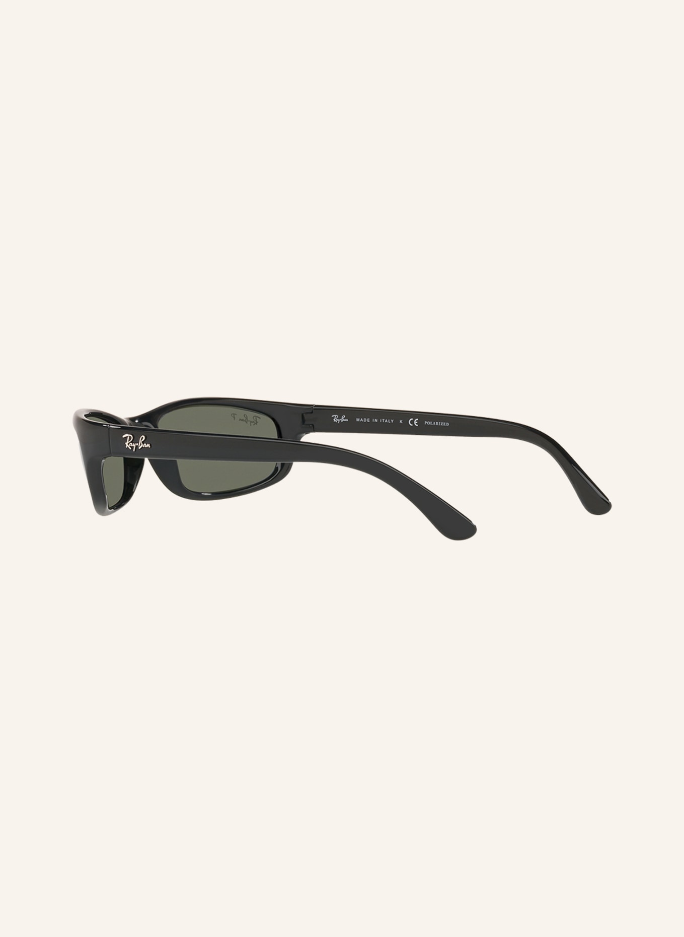 Ray-Ban Sunglasses RB4115, Color: 601/9A BLACK/GREEN POLARIZED (Image 4)