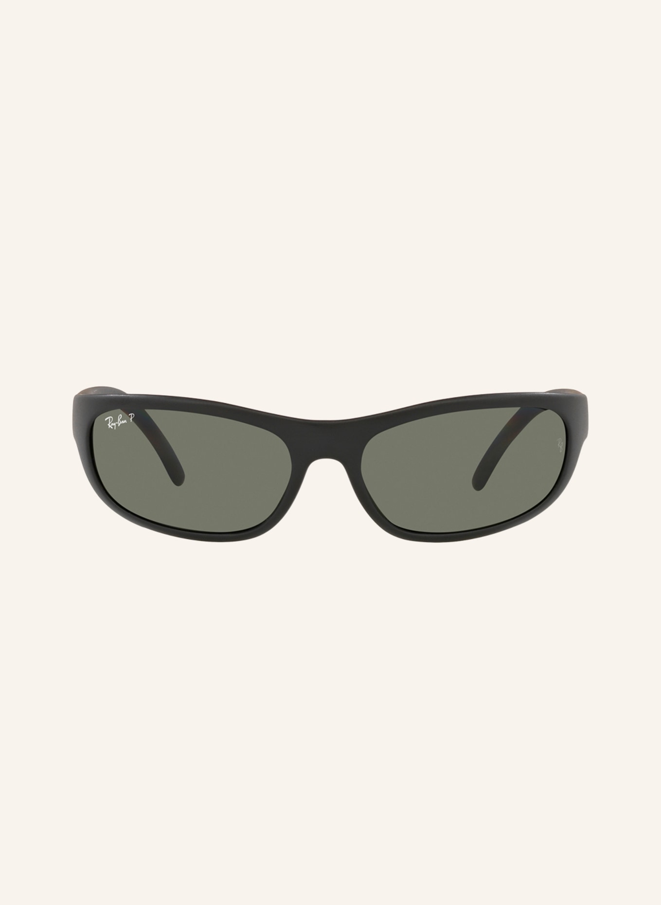 Ray-Ban Sunglasses RB4033, Color: 601S48 MATTE BLACK/GREEN POLARIZED (Image 2)