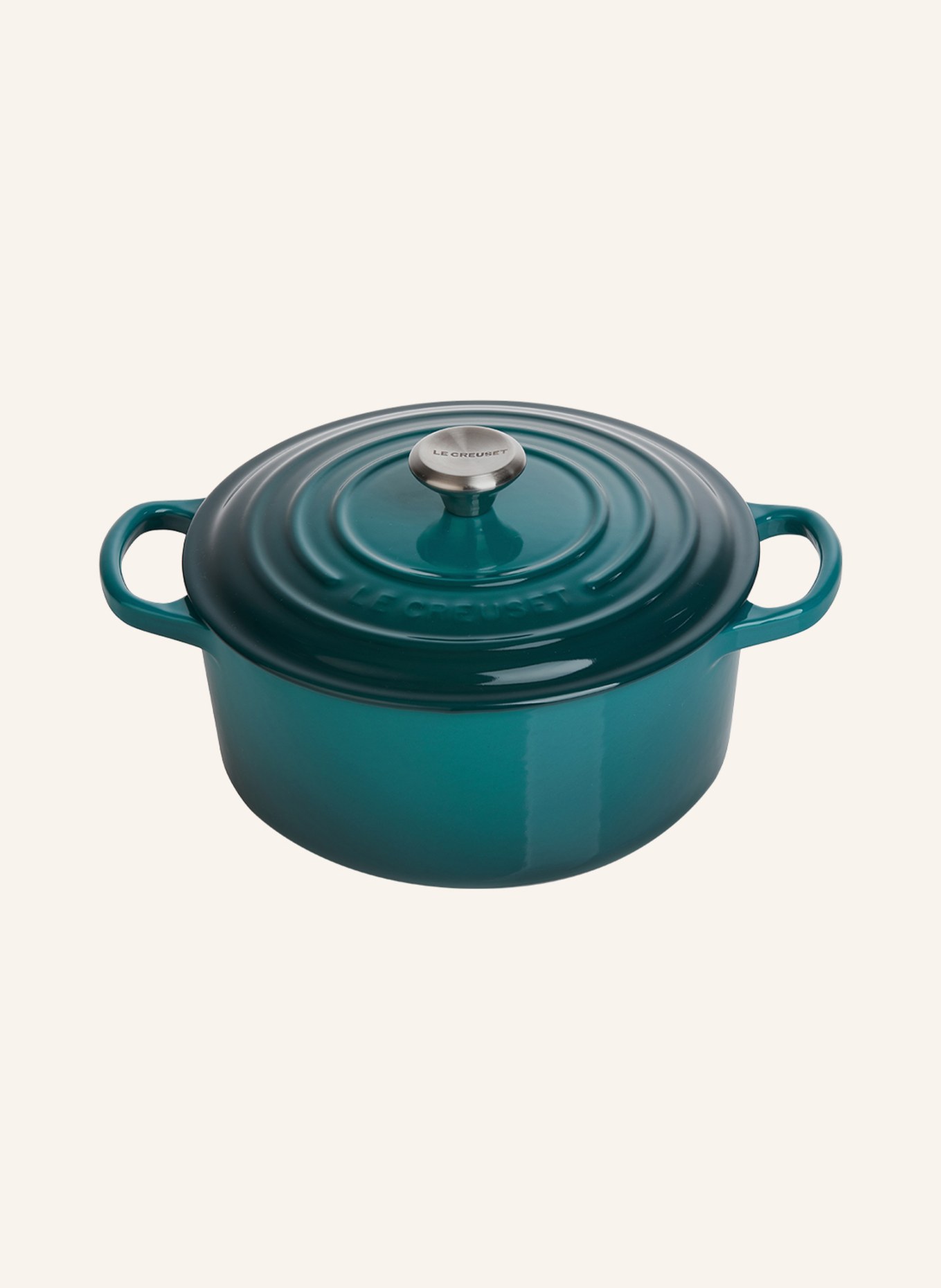 LE CREUSET Bräter SIGNATURE: Deep Teal 642
