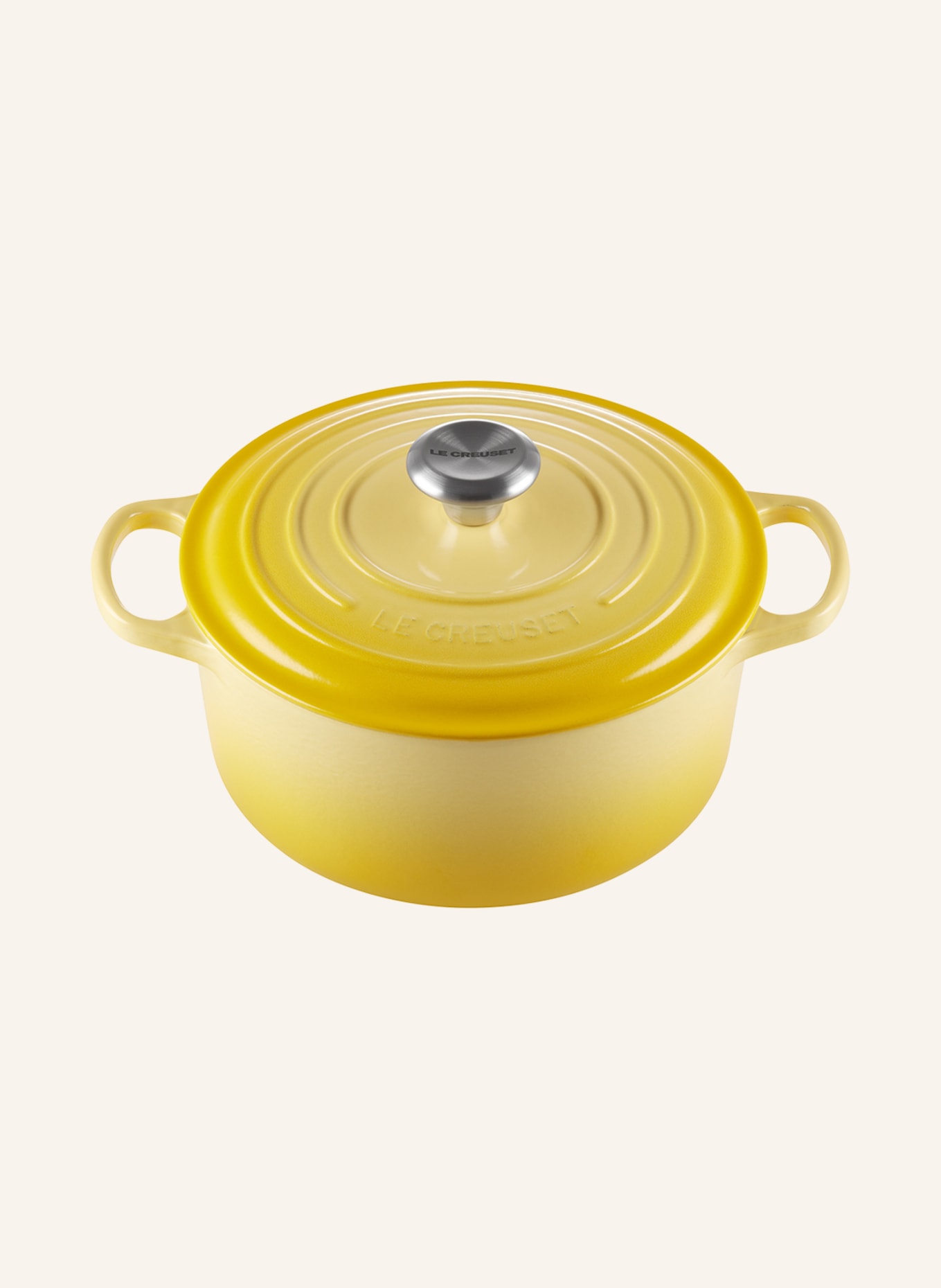 LE CREUSET Bräter SIGNATURE, Farbe: Soleil Yellow 307 (Bild 1)