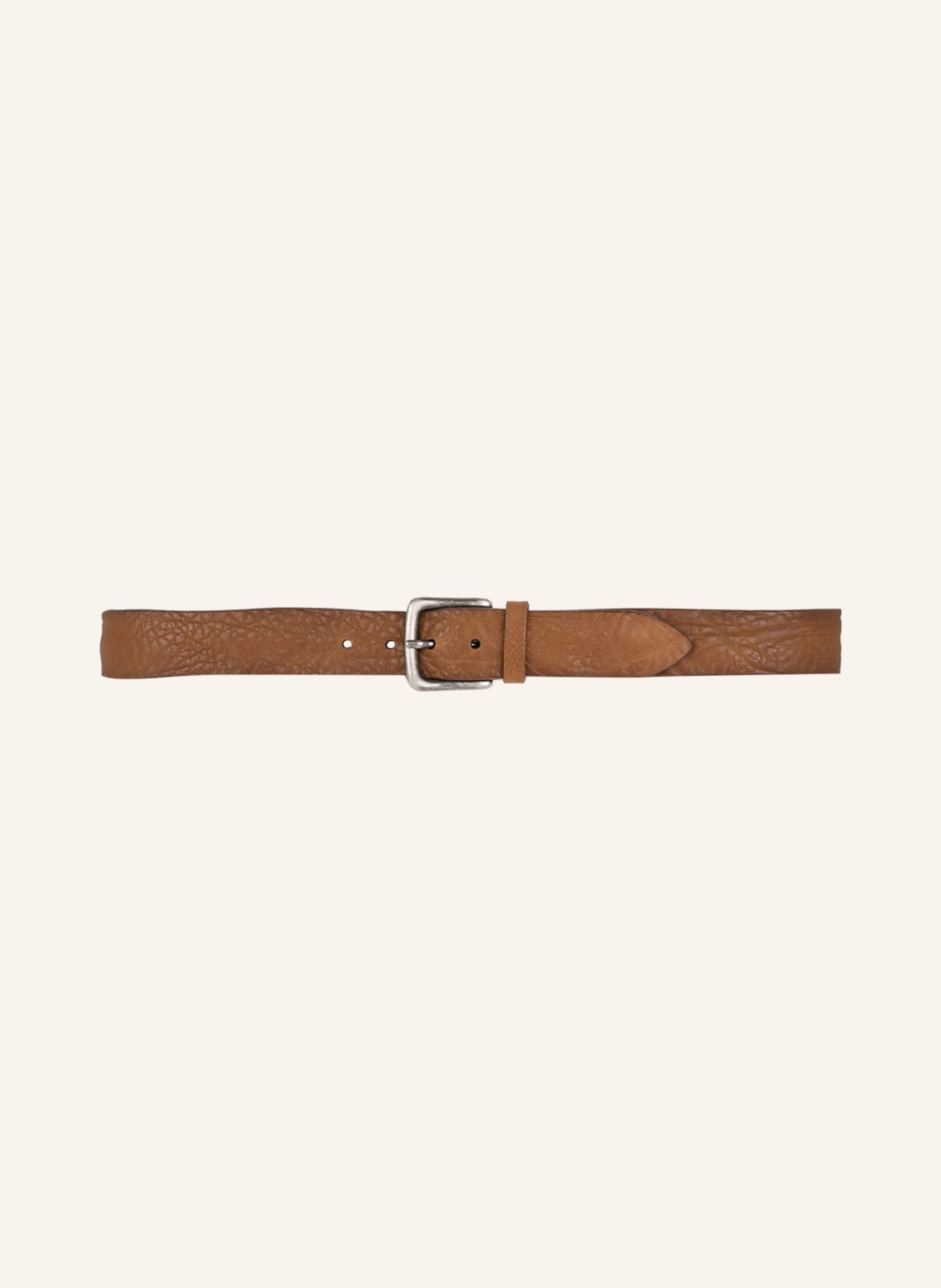 POST & CO Leather belt, Color: BROWN (Image 2)