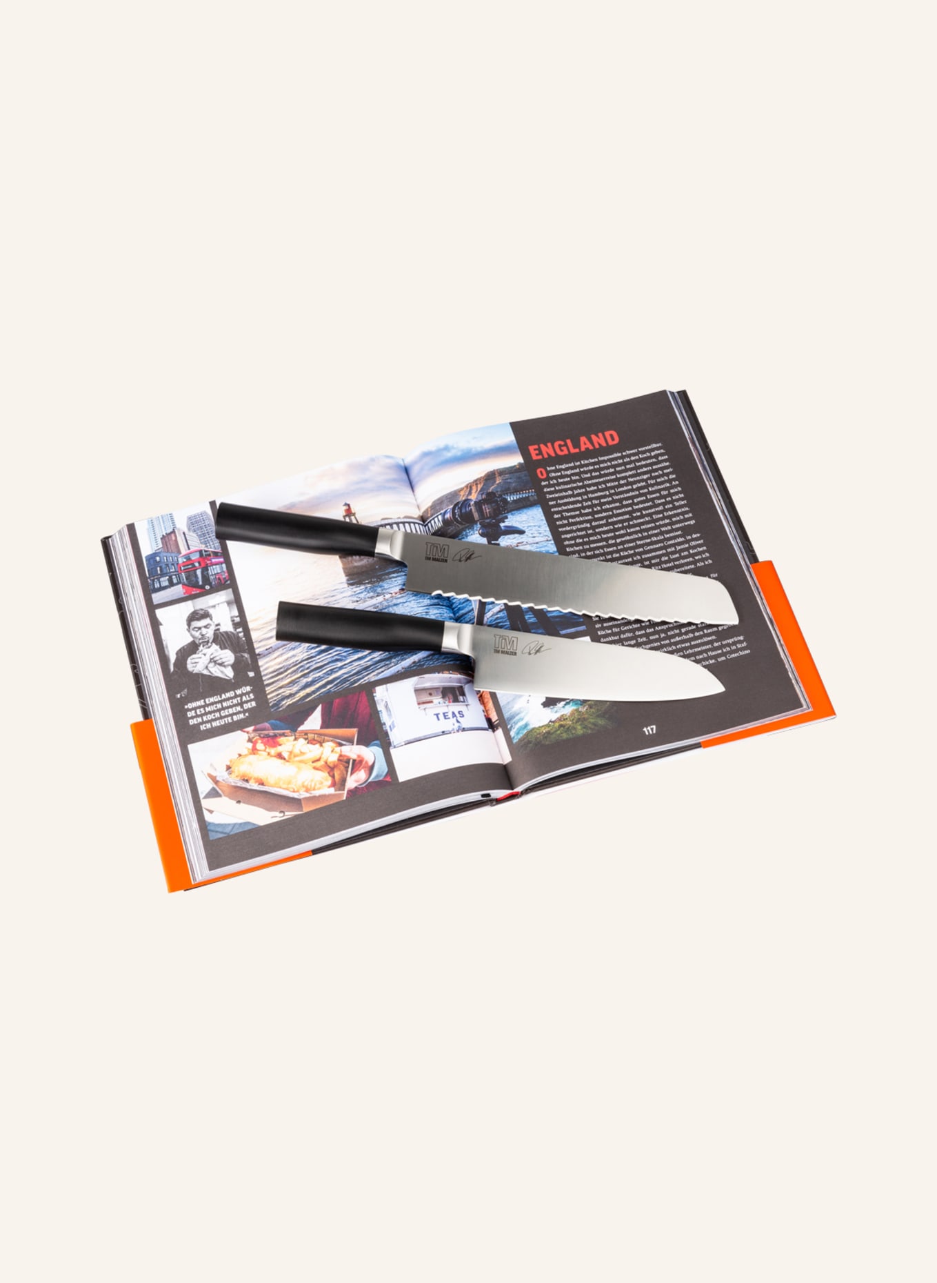 KAI 3-piece Knife set KAMAGATA TMK-SB22, Color: BLACK/ SILVER (Image 2)