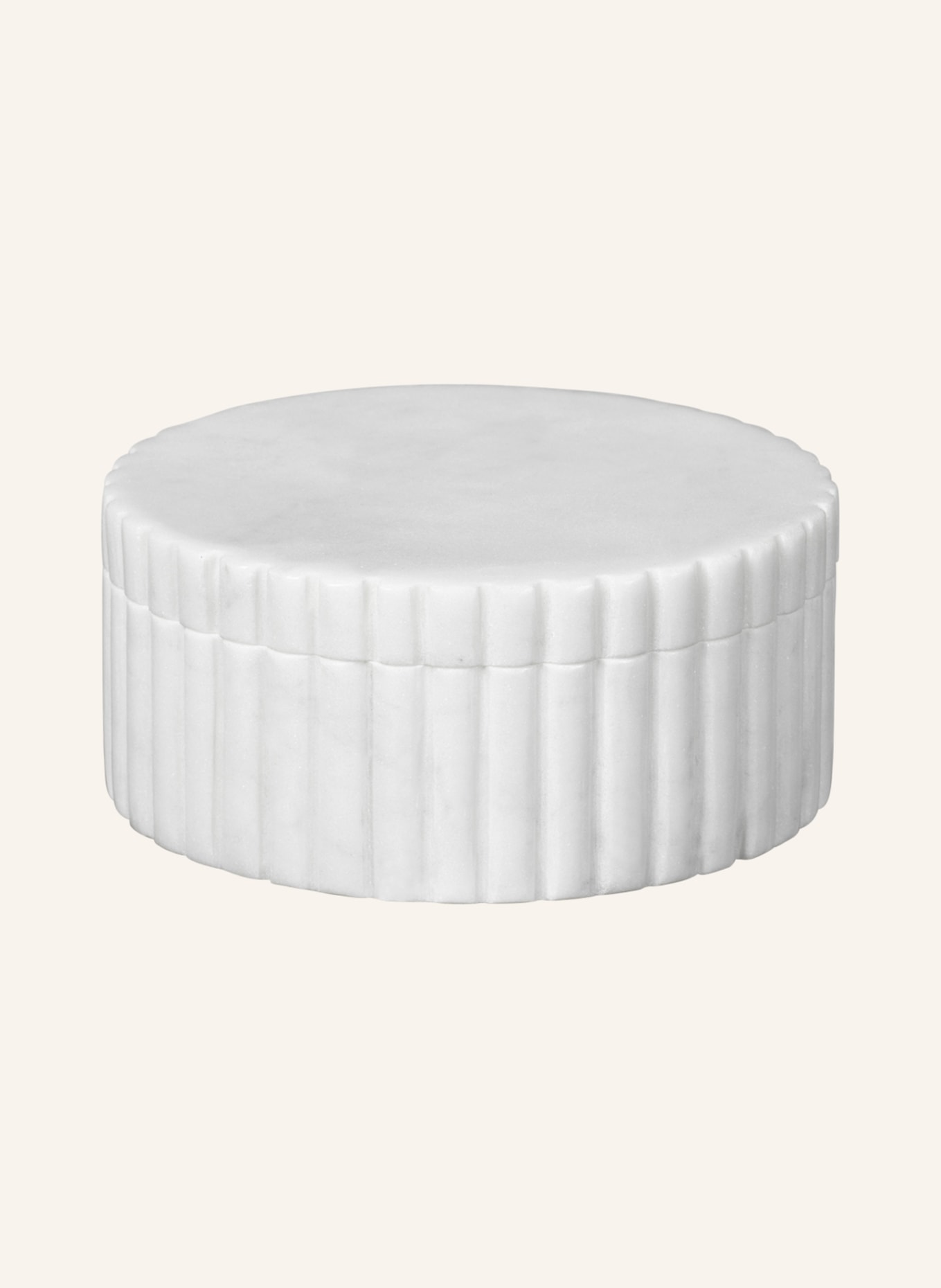 BROSTE COPENHAGEN Storage container PLATON, Color: WHITE (Image 1)