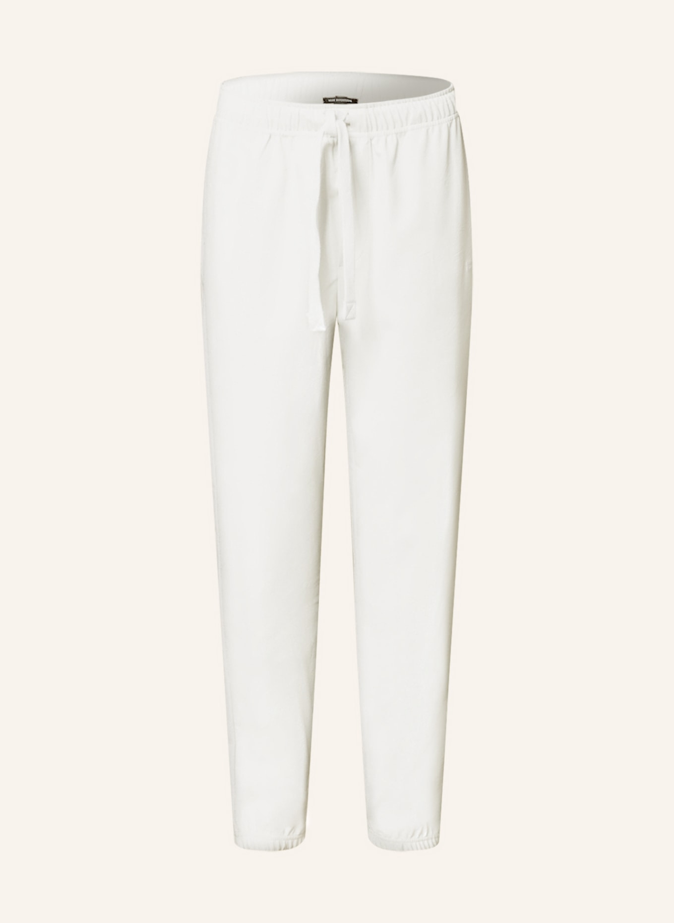 10DAYS Pants in leather look, Color: WHITE (Image 1)