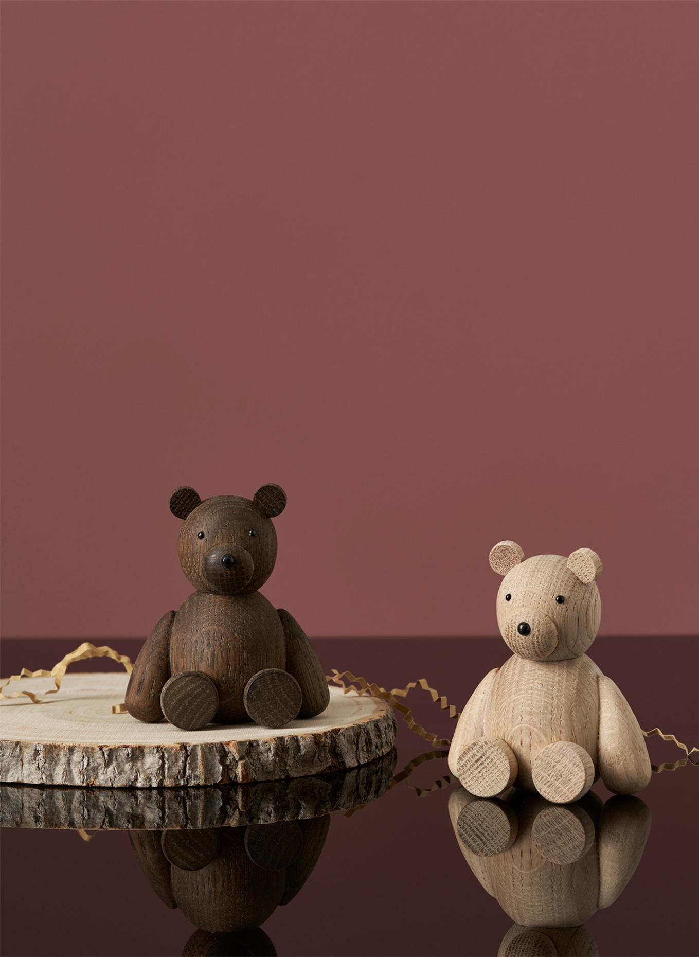 lucie kaas Decorative figurine TEDDY SMALL, Color: BROWN (Image 2)