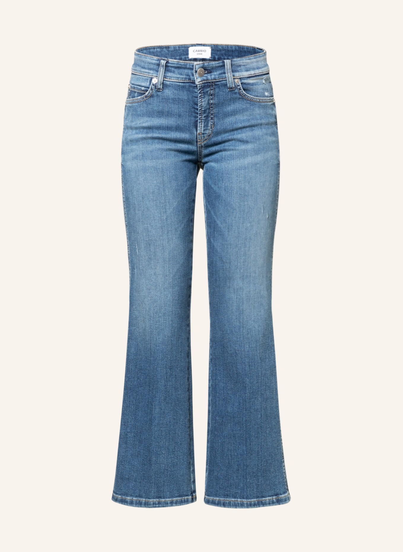 CAMBIO 7/8-Jeans PARIS, Farbe: 5180 vintage contrast kneecut (Bild 1)