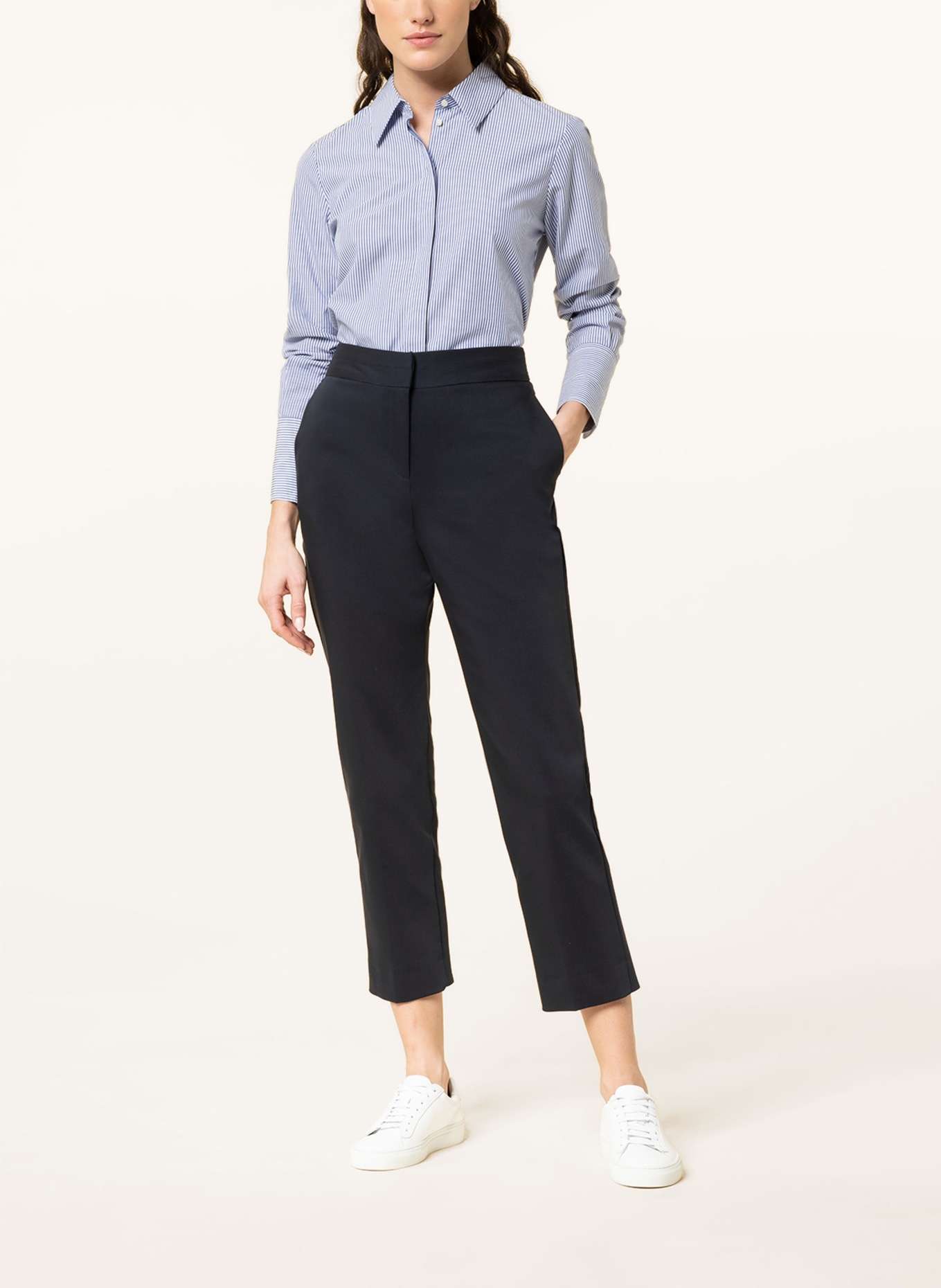 Phase Eight 7 8 trousers JULIANNA in dark blue