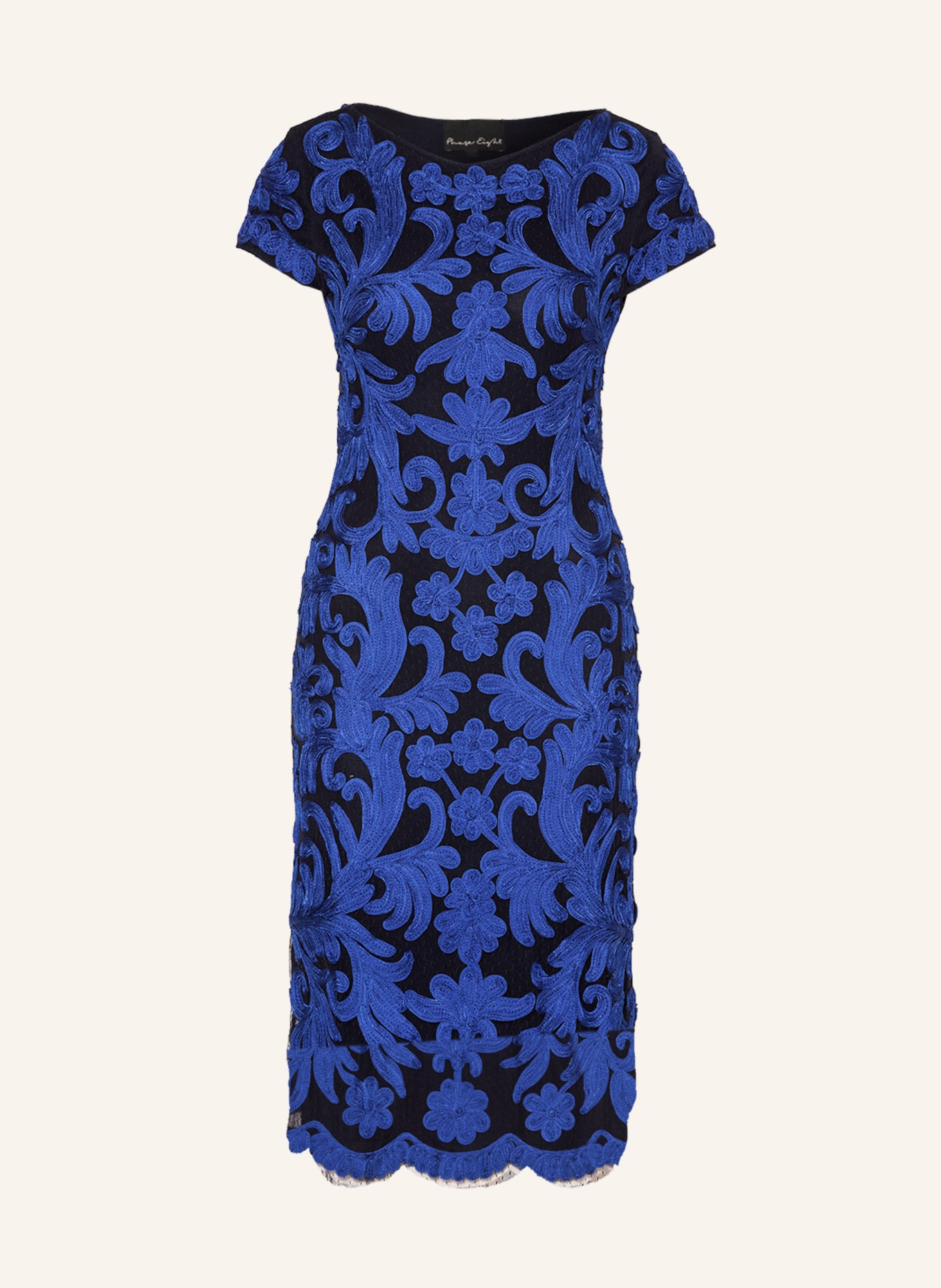 Phase Eight Dress SAPHY, Color: BLUE/ BLACK (Image 1)