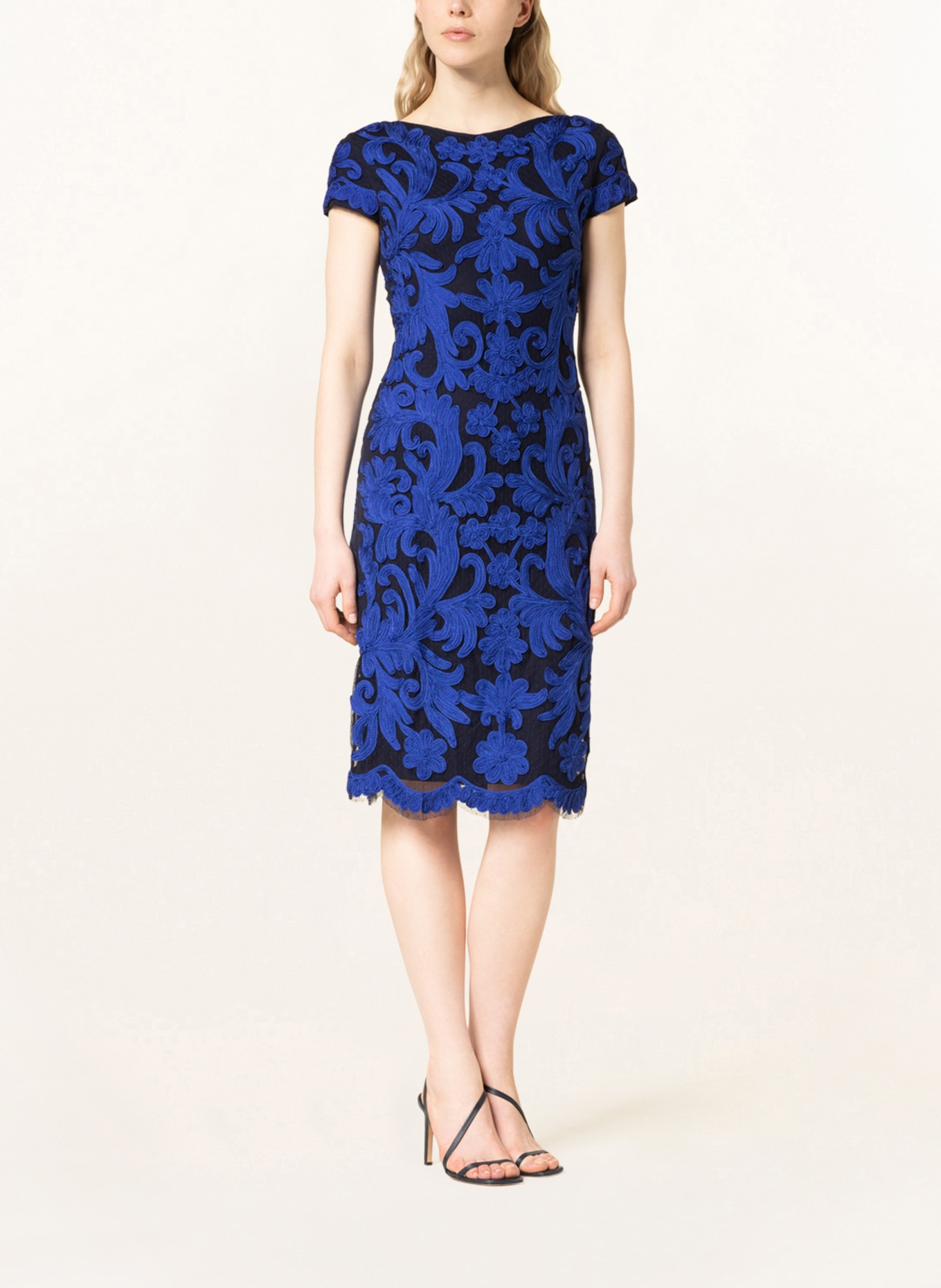 Phase Eight Dress SAPHY, Color: BLUE/ BLACK (Image 2)