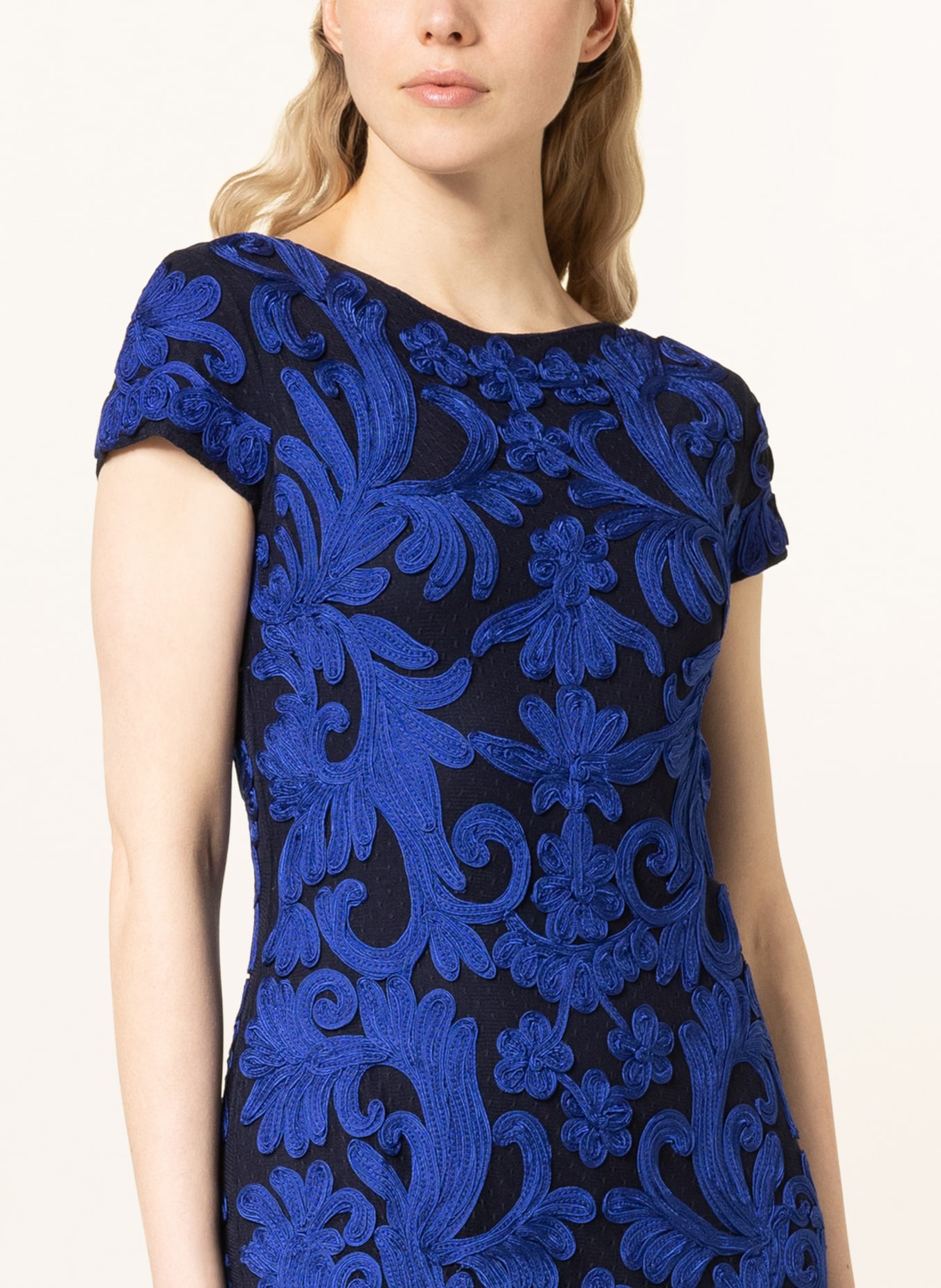 Phase Eight Dress SAPHY, Color: BLUE/ BLACK (Image 4)