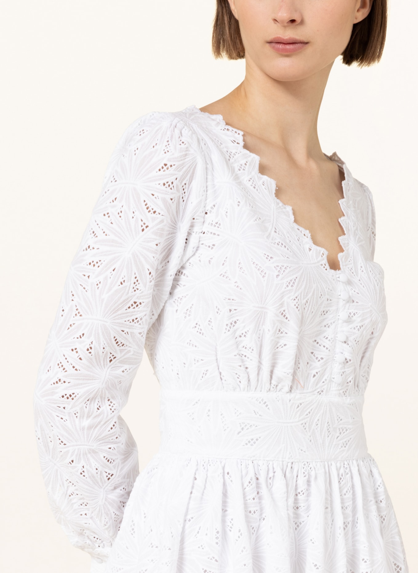 MICHAEL KORS Lace dress , Color: WHITE (Image 4)