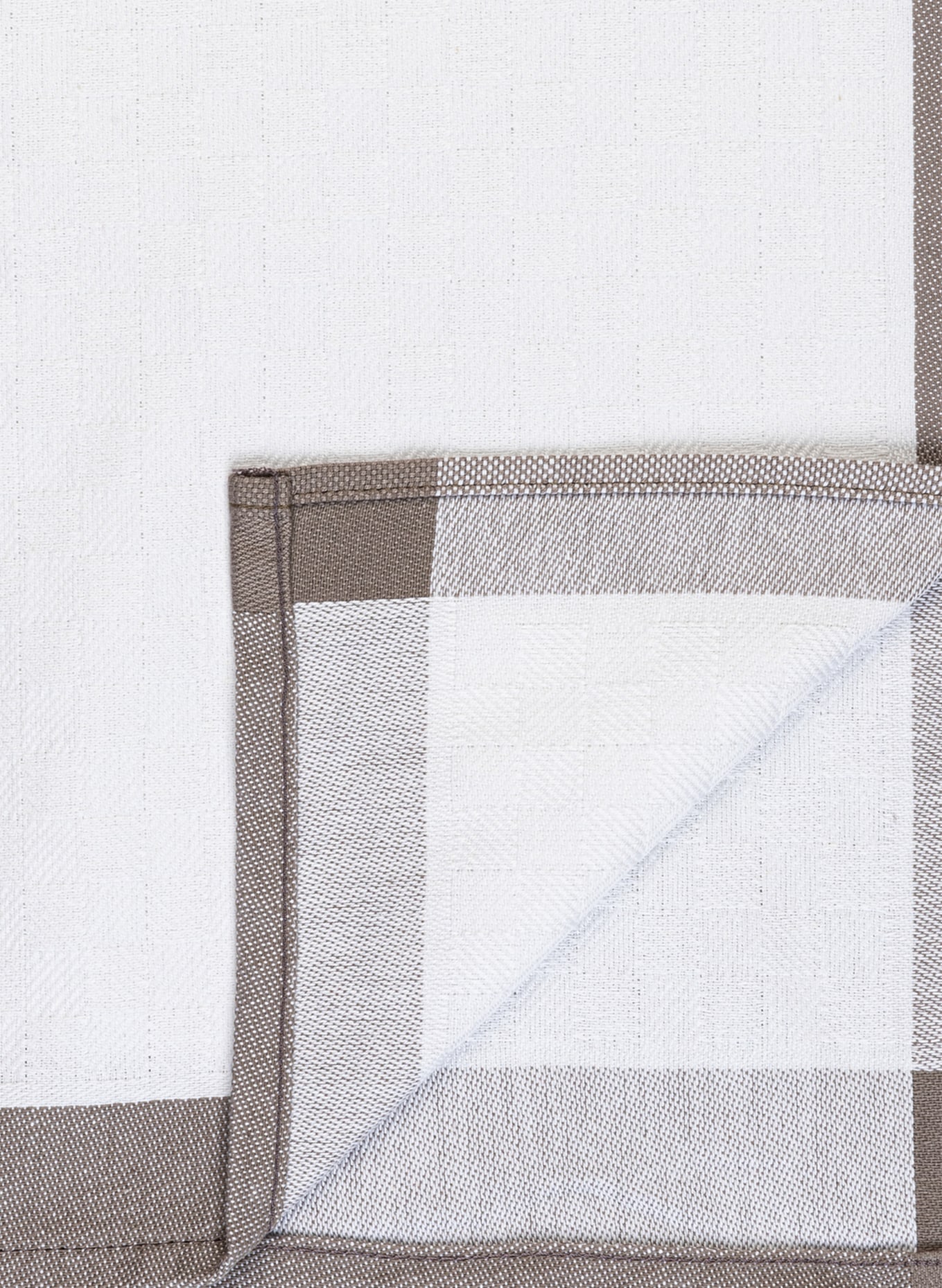 ROSS Set of 3 Dish Towels, Color: TAUPE/ CREAM (Image 3)