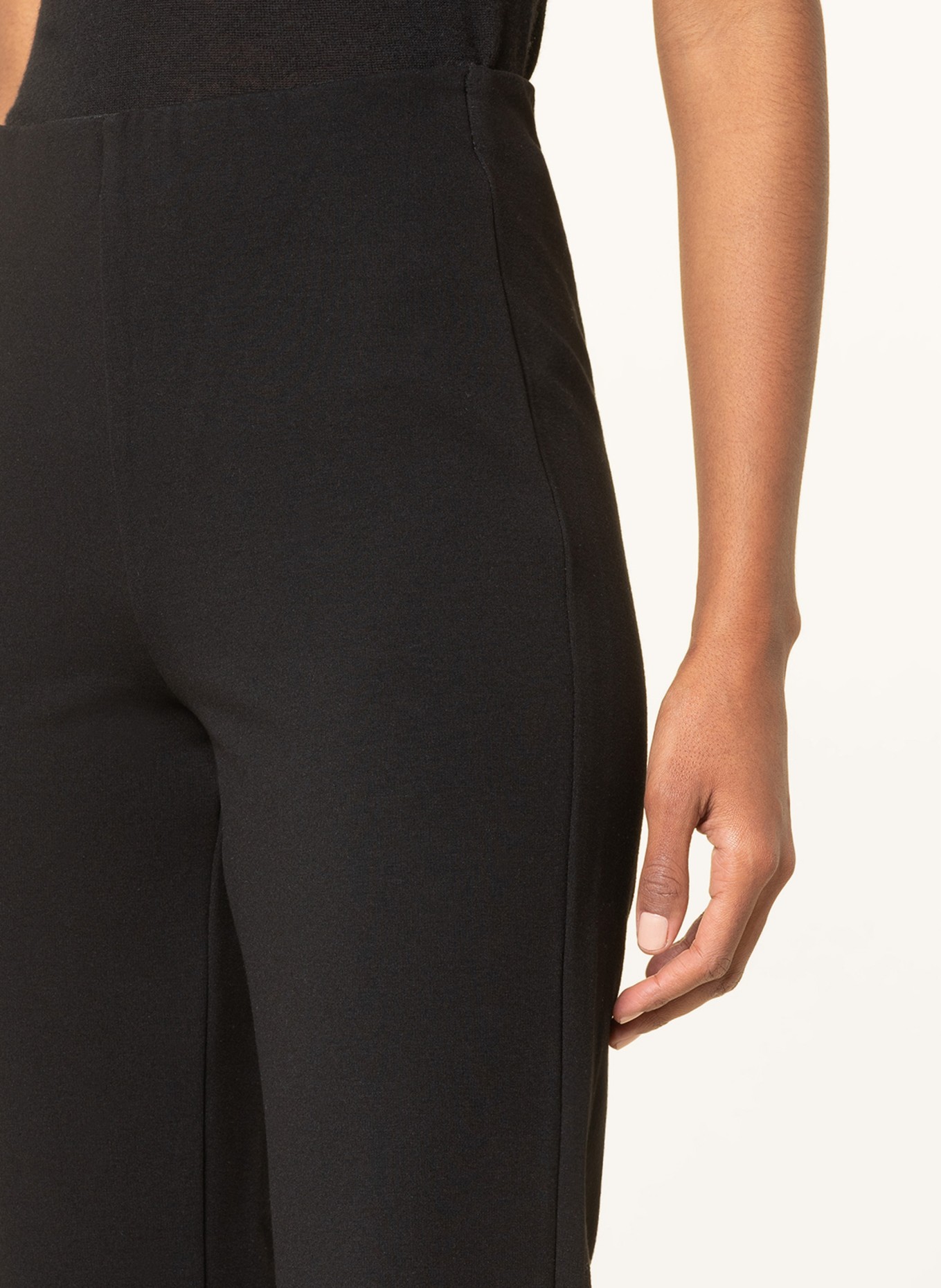MAC Spodnie FLARE w stylu joggersów, Kolor: 090 BLACK (Obrazek 5)