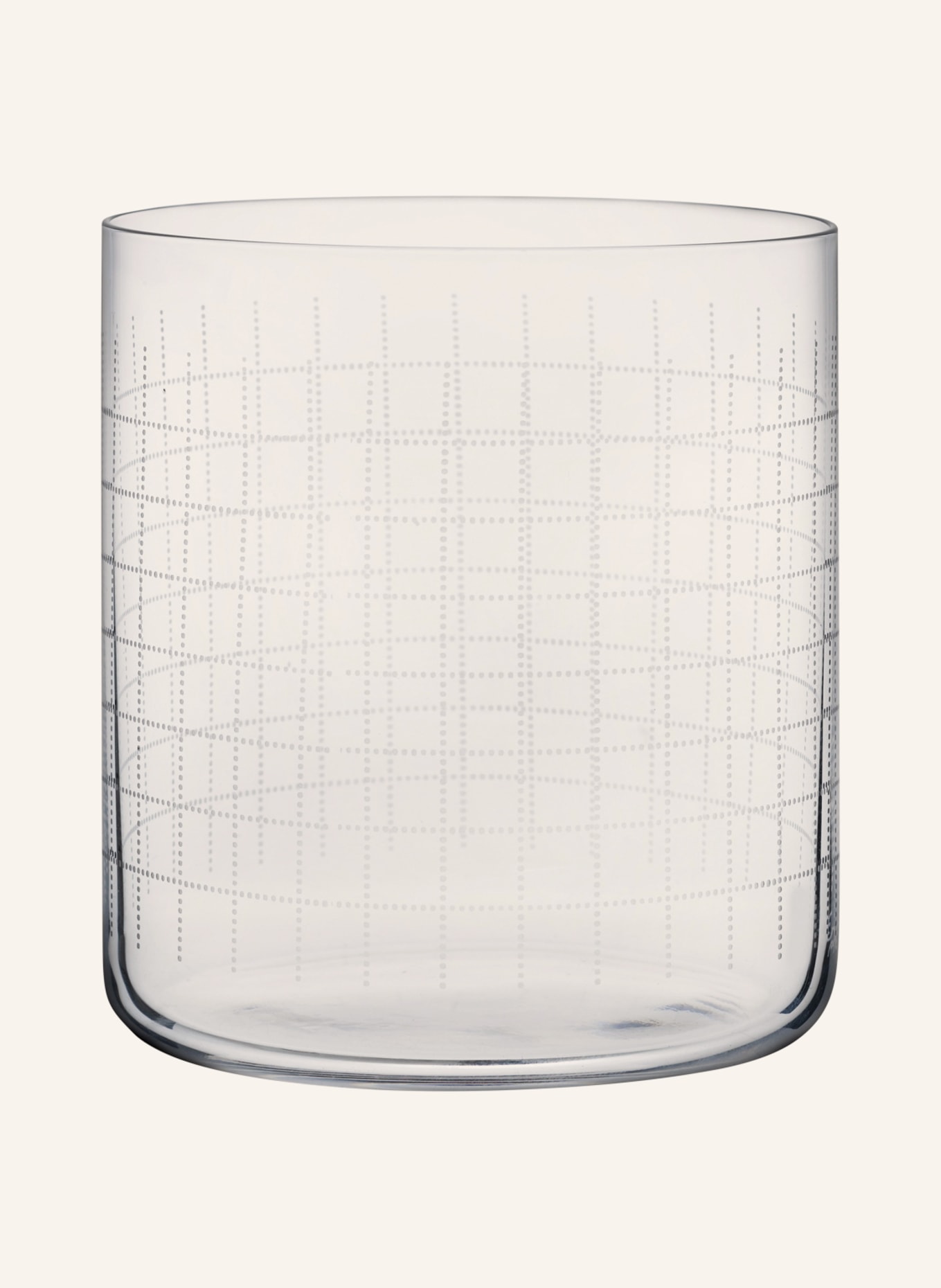 NUDE Set of 4 whisky glasses FINESSE GRID, Color: - clear (Image 2)