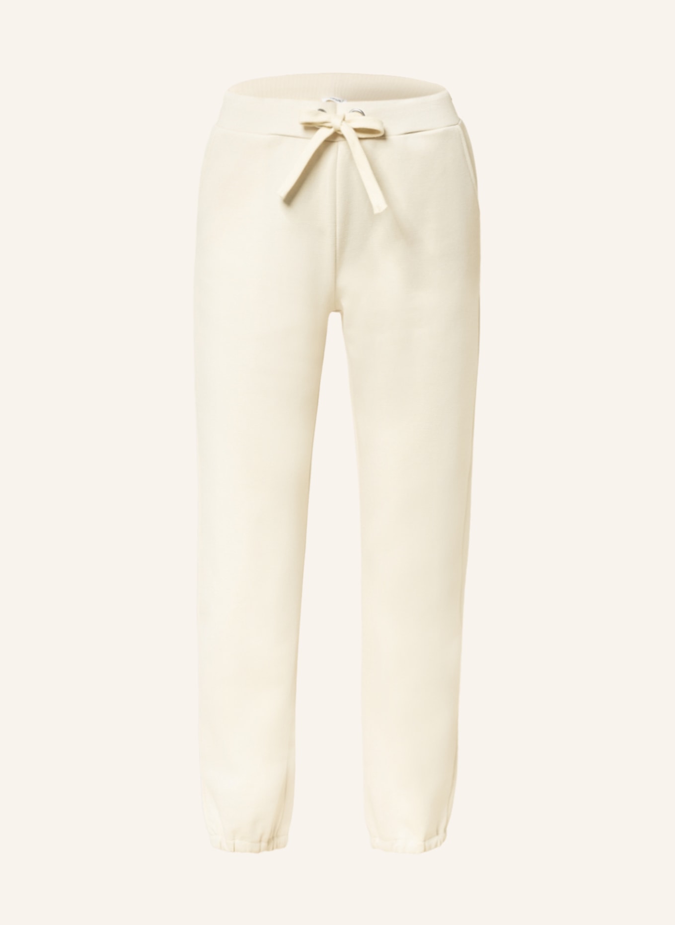 OPUS Spodnie MALOA w stylu dresowym , Kolor: KREMOWY (Obrazek 1)