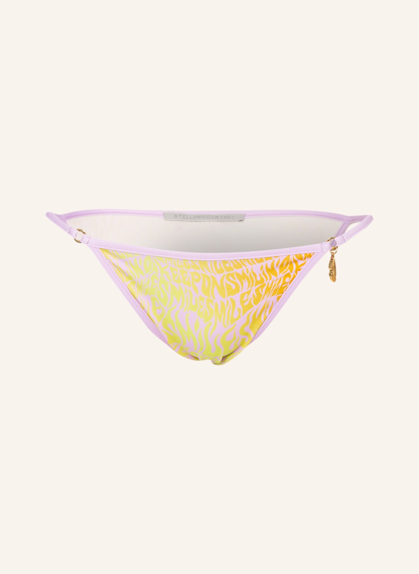 STELLA McCARTNEY SWIMWEAR Bikini bottoms SMILE, Color: PINK/ NEON YELLOW/ NEON ORANGE (Image 1)