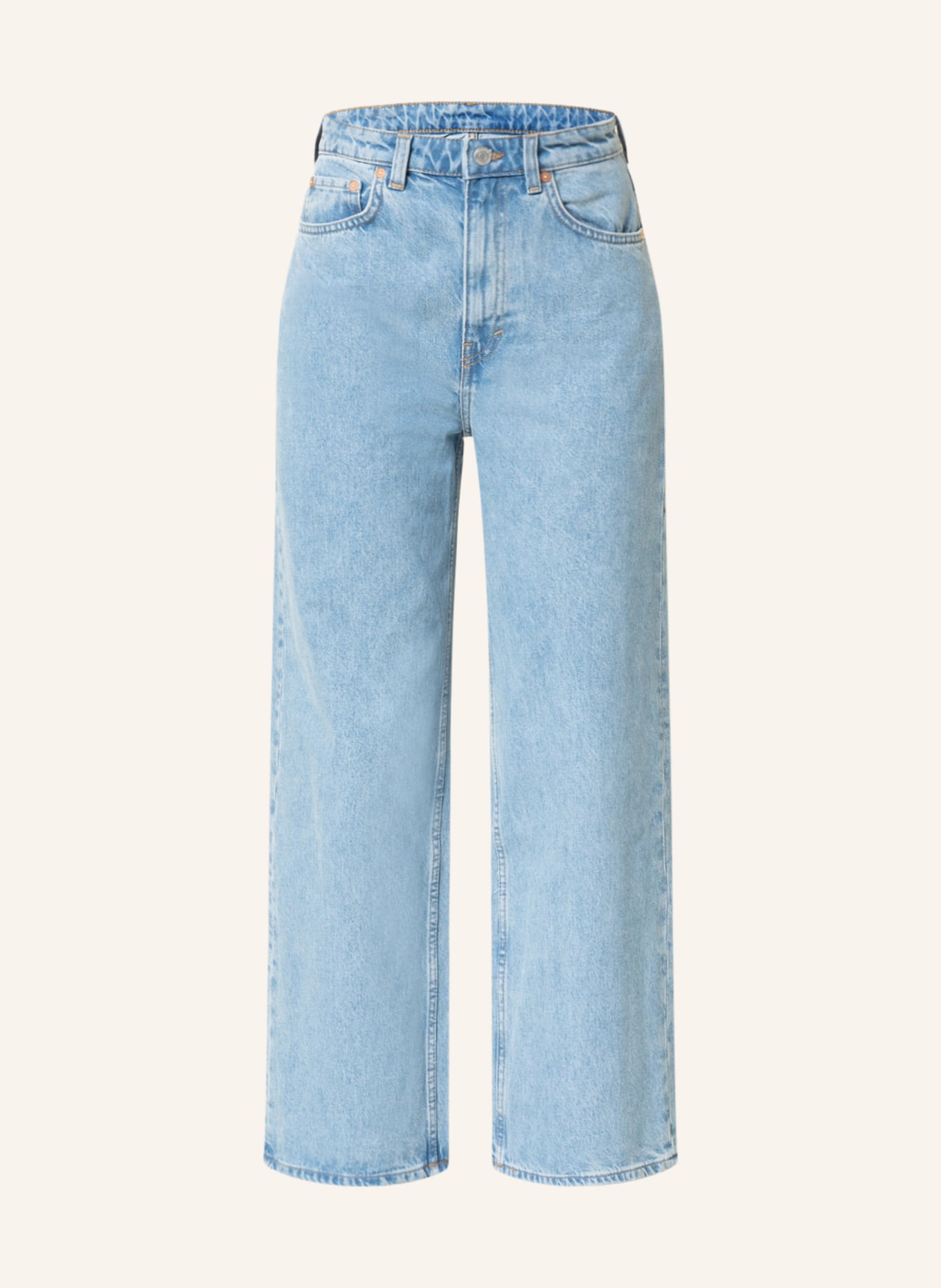 At placere porter fugl WEEKDAY Jeans ACE in 017 blue medium dusty