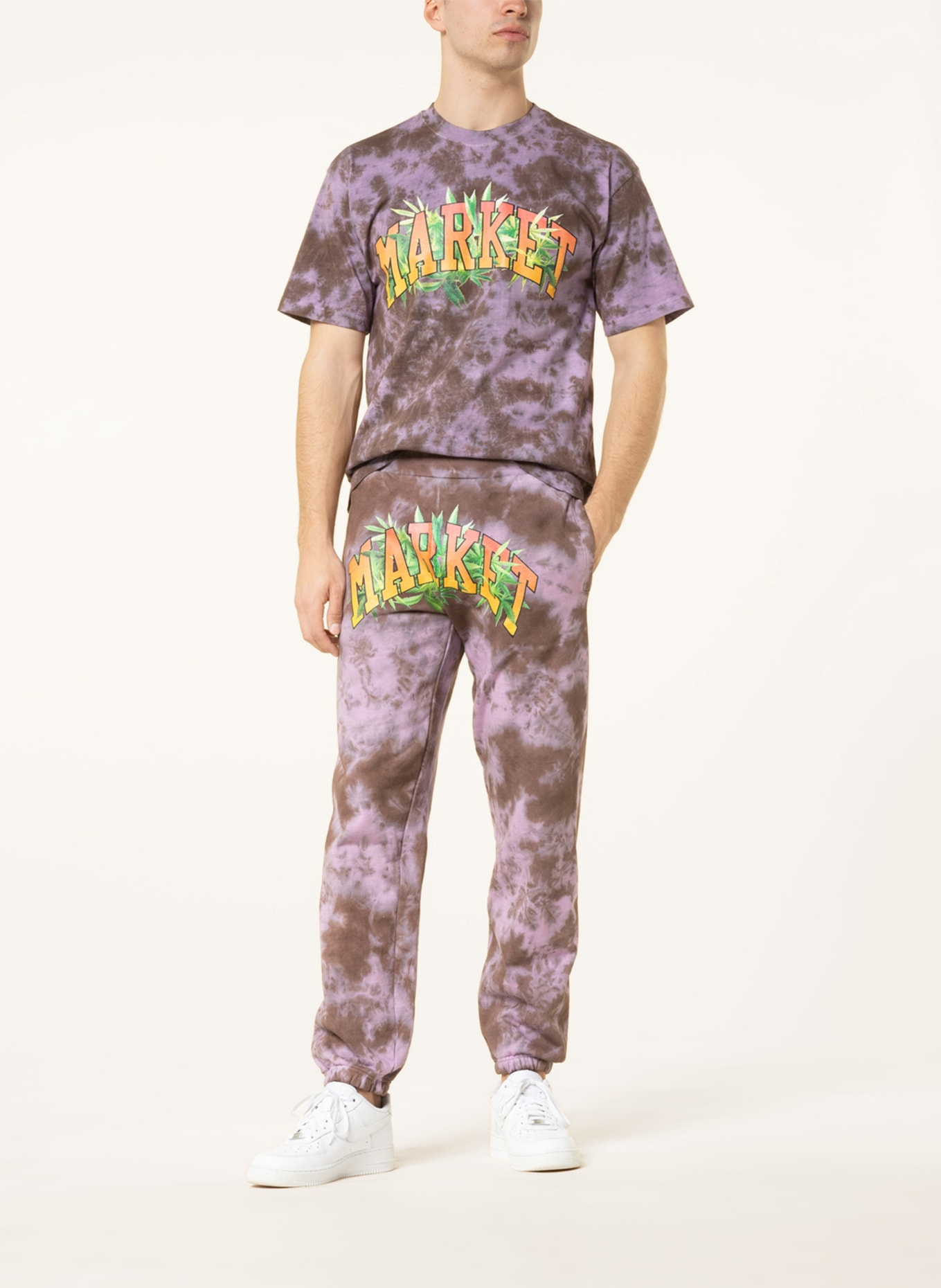 MARKET Sweatpants , Color: DUSKY PINK/ PINK (Image 2)