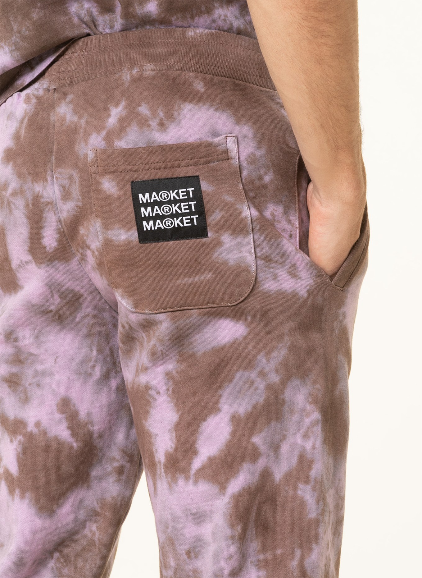 MARKET Sweatpants , Color: DUSKY PINK/ PINK (Image 5)