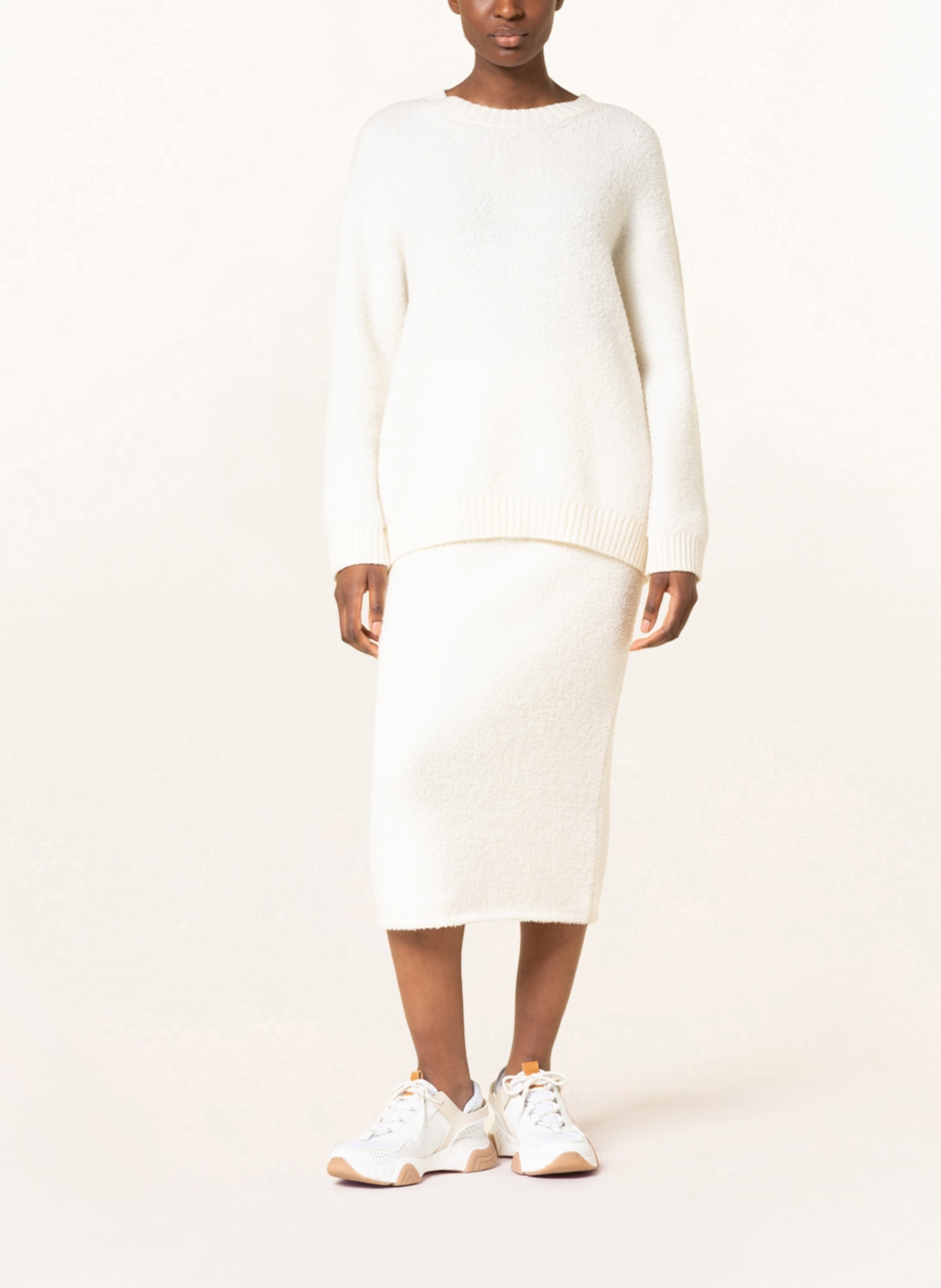 DOROTHEE SCHUMACHER Oversized sweater, Color: WHITE (Image 2)