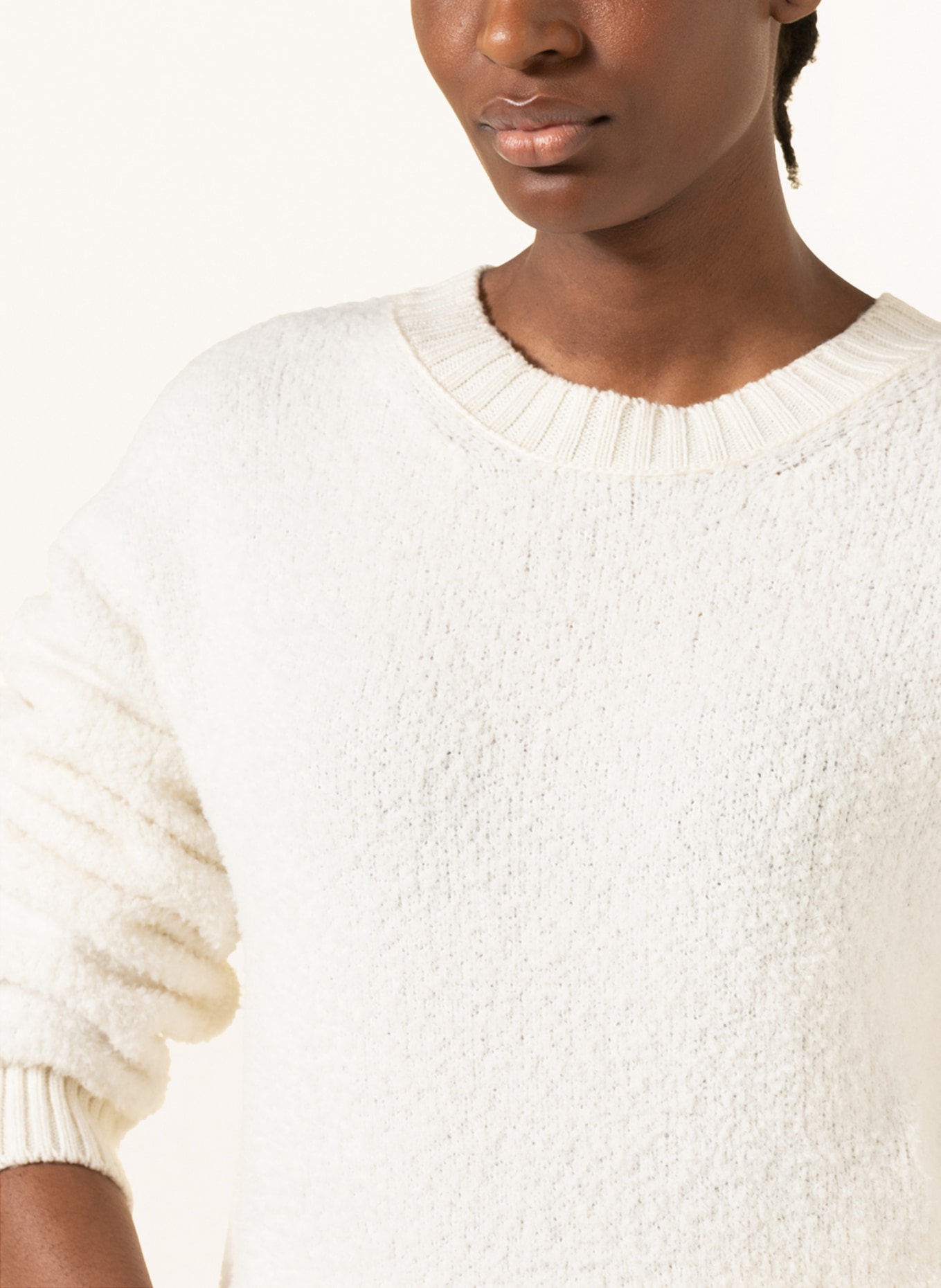 DOROTHEE SCHUMACHER Oversized-Pullover, Farbe: WEISS (Bild 4)