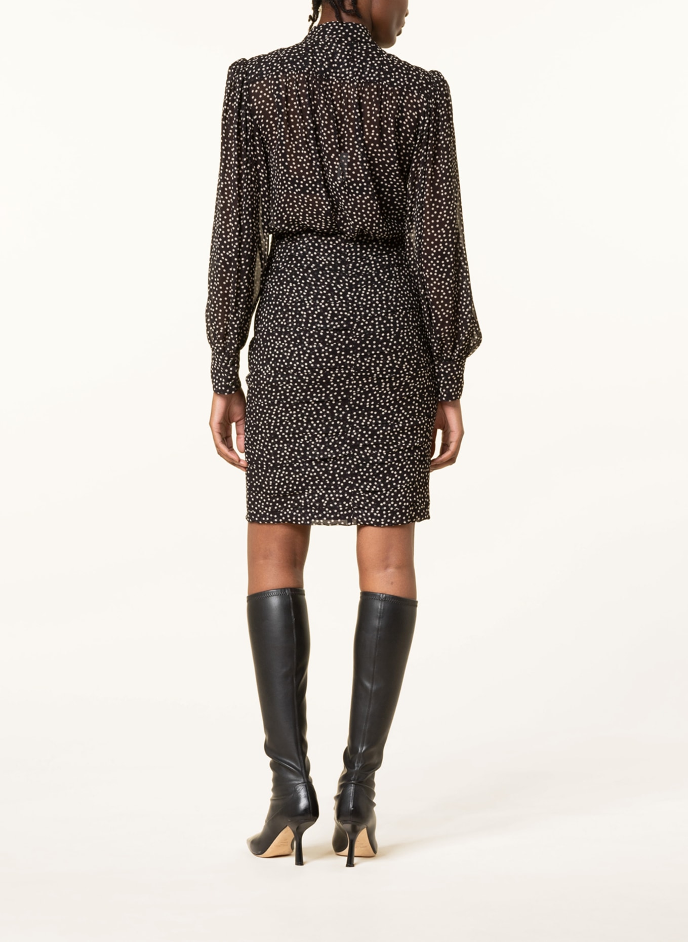 DOROTHEE SCHUMACHER Skirt, Color: BLACK/ ECRU (Image 3)